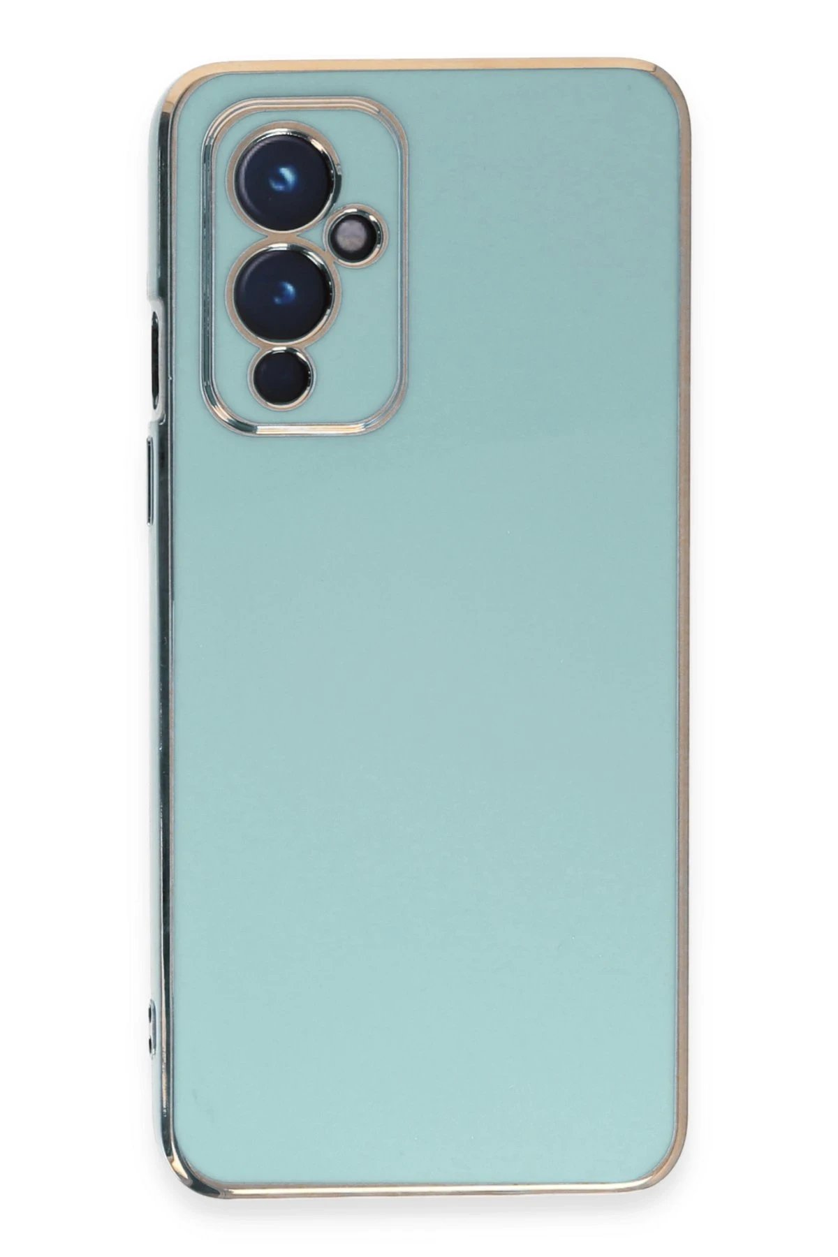 One Plus 9 Kılıf Volet Silikon - Açık Yeşil-(5796)