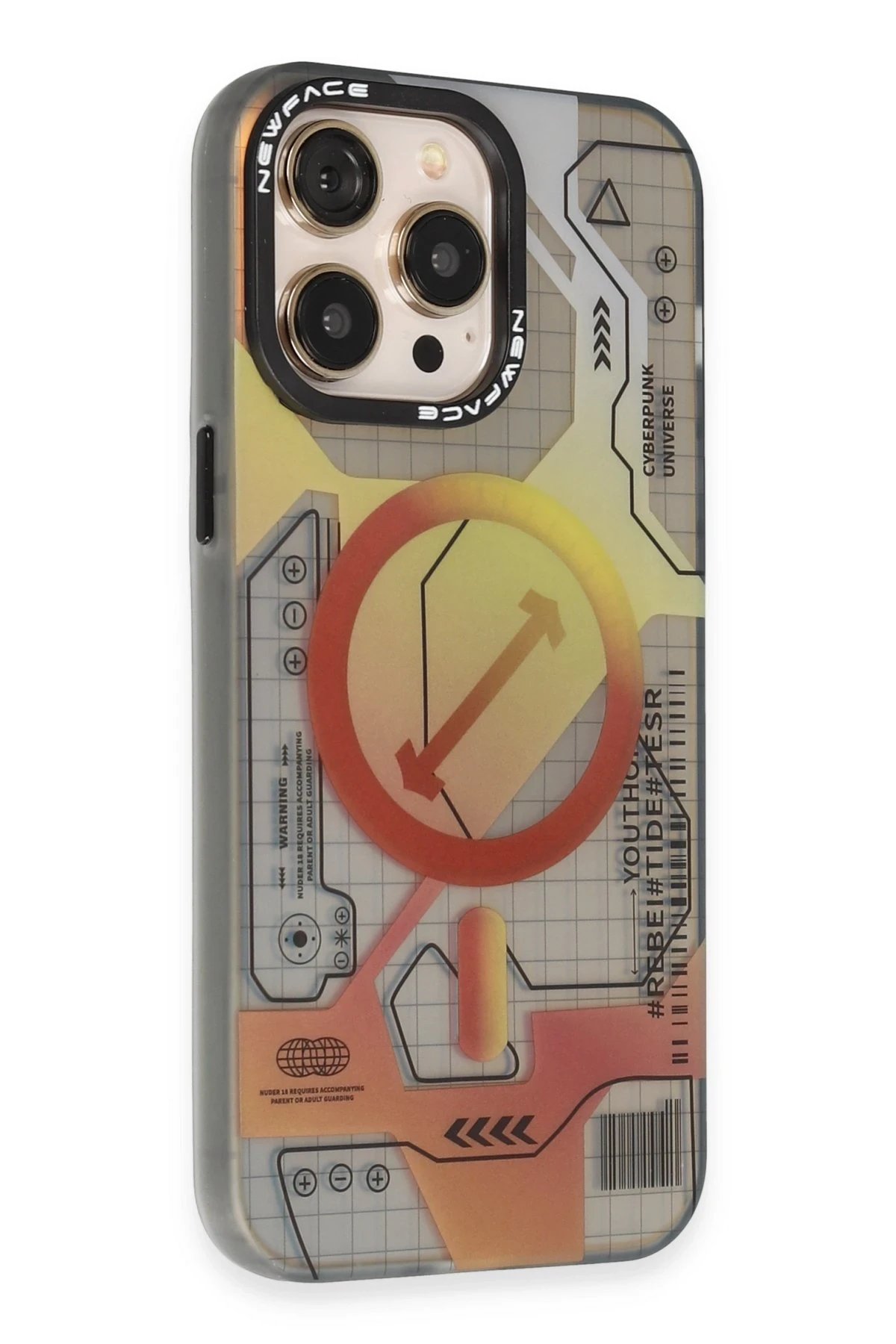 iPhone 14 Pro Max Kılıf Venüs Magneticsafe Desenli Kapak - Venüs - 6-(5796)
