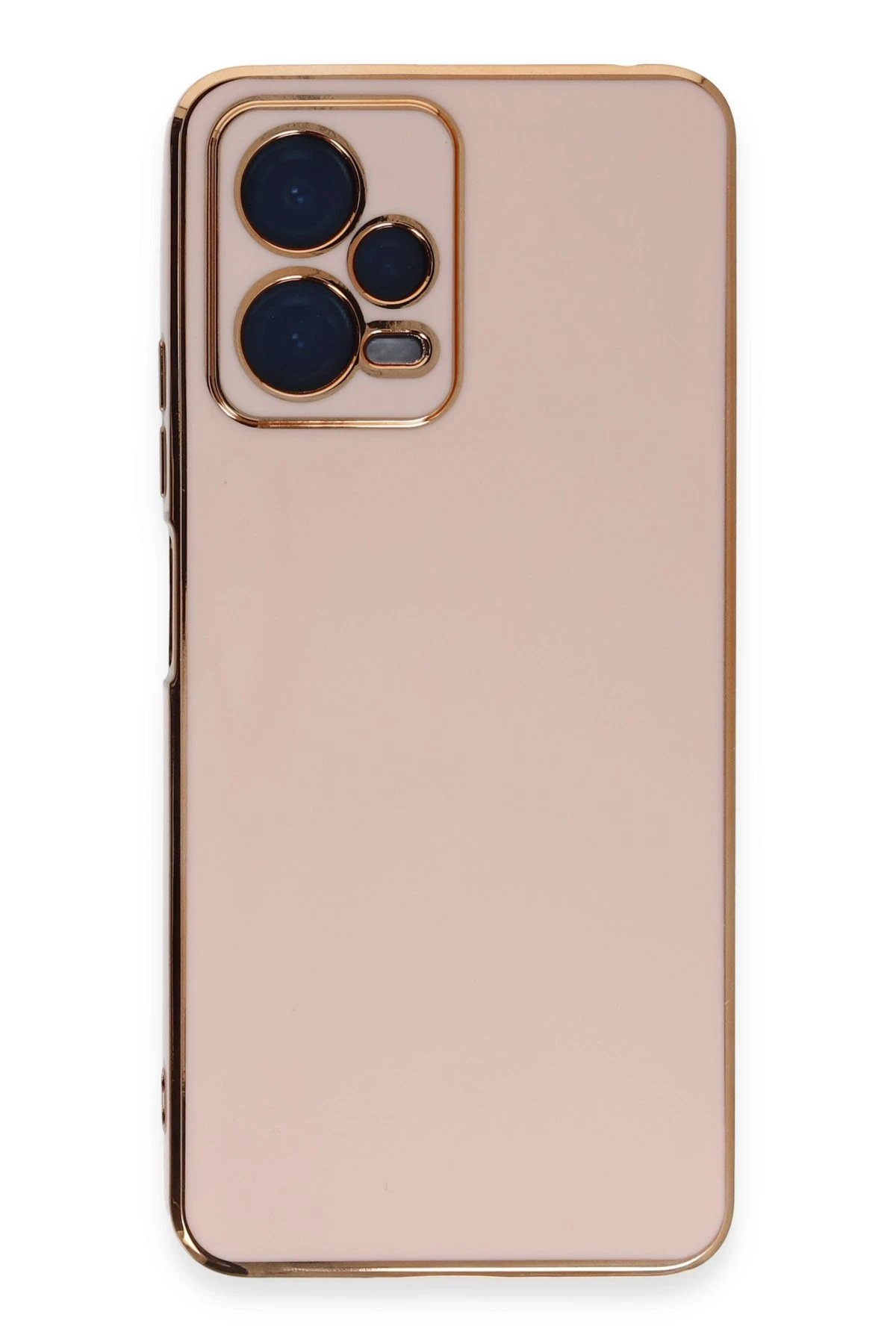 Xiaomi Redmi Note 12 Pro 5G Kılıf Volet Silikon - Pembe-(5796)