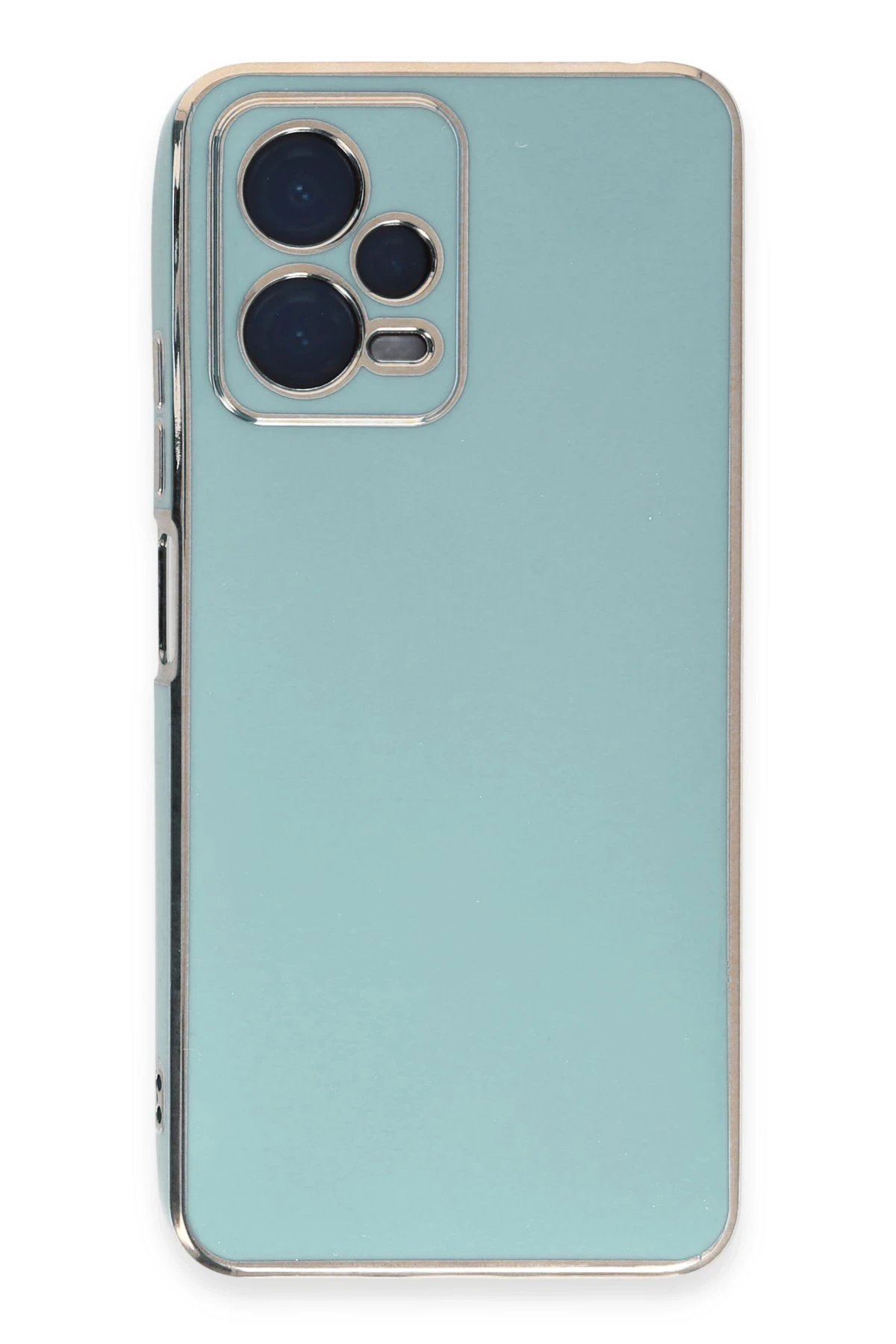 Xiaomi Redmi Note 12 Pro 5G Kılıf Volet Silikon - Açık Yeşil-(5796)