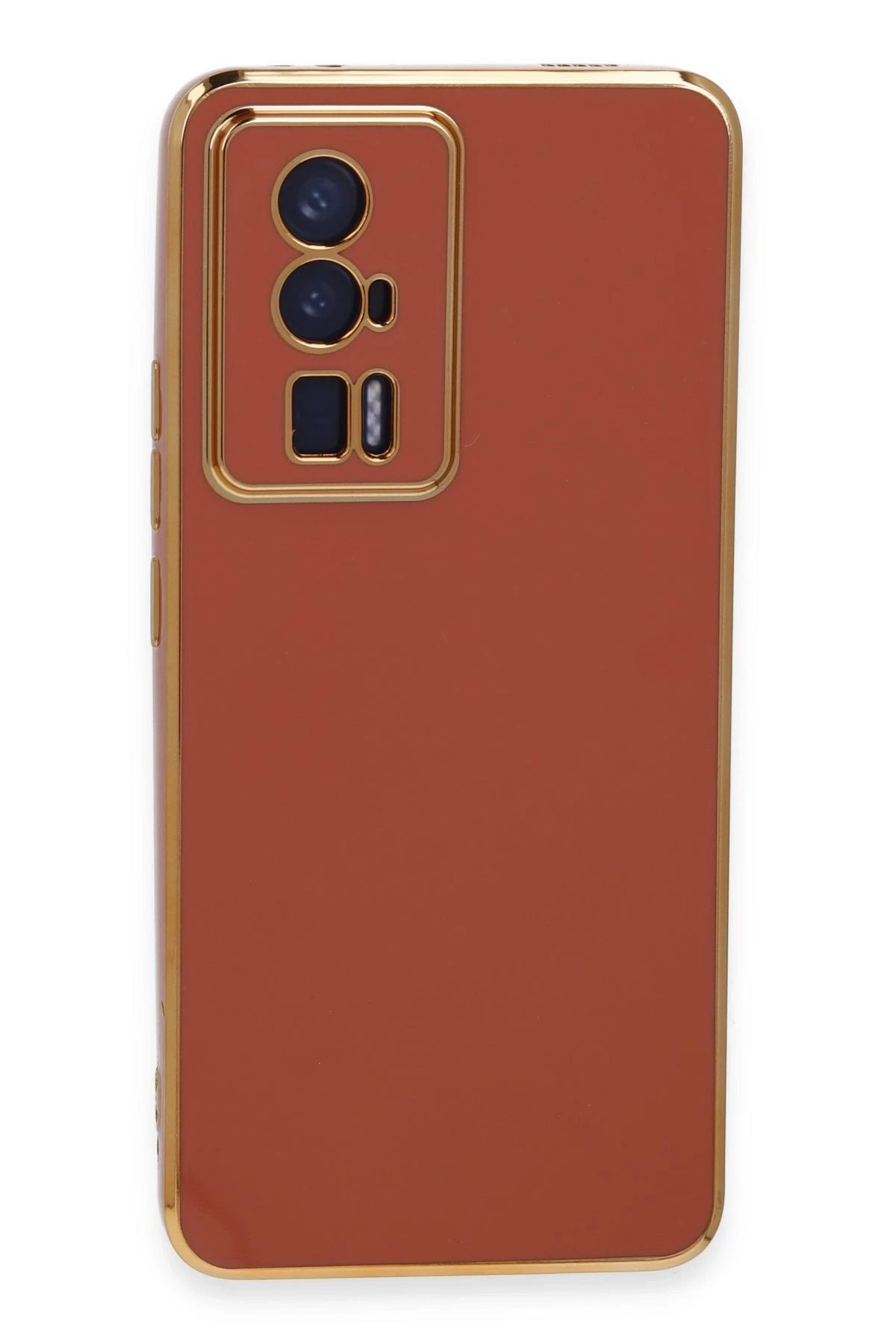 Xiaomi Poco F5 Pro Kılıf Volet Silikon - Kırmızı-(5796)