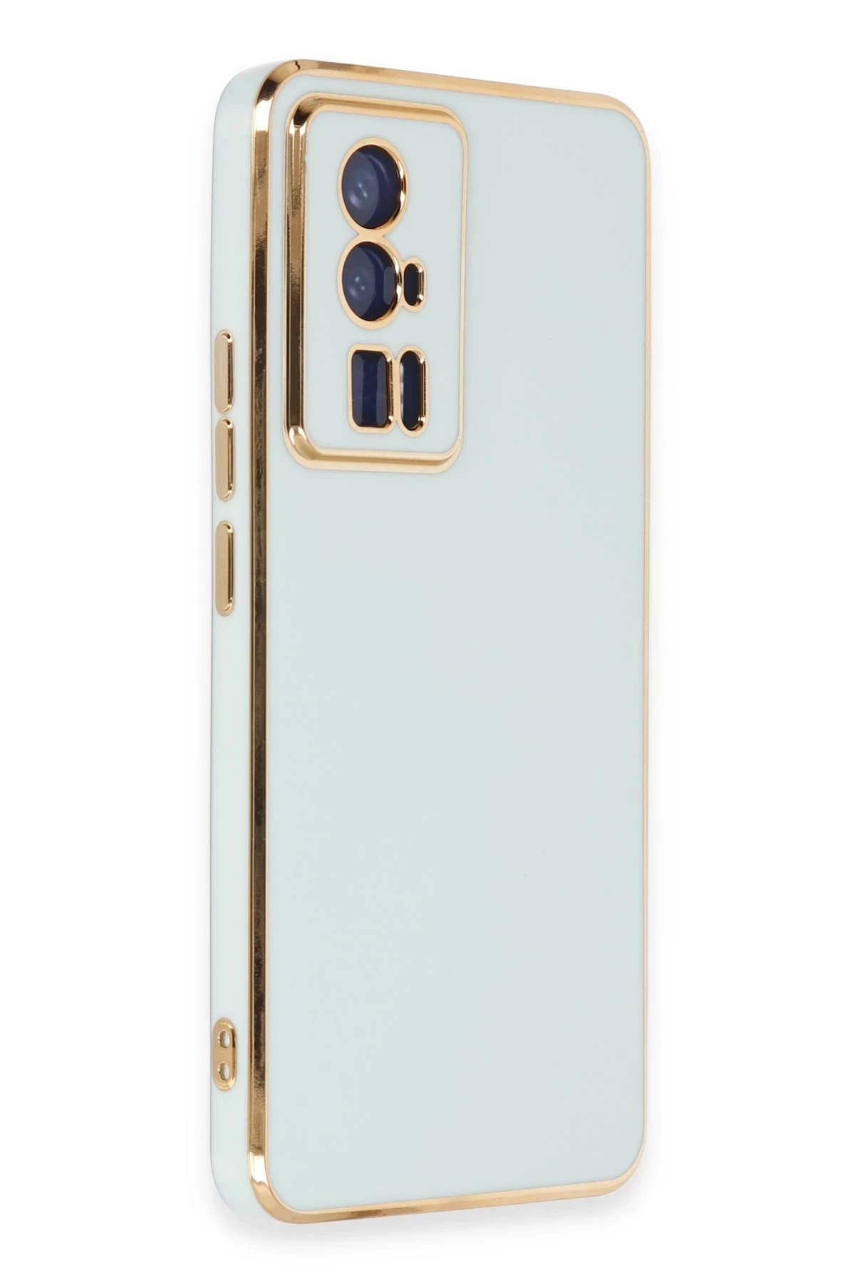 Xiaomi Poco F5 Pro Kılıf Volet Silikon - Açık Yeşil-(5796)