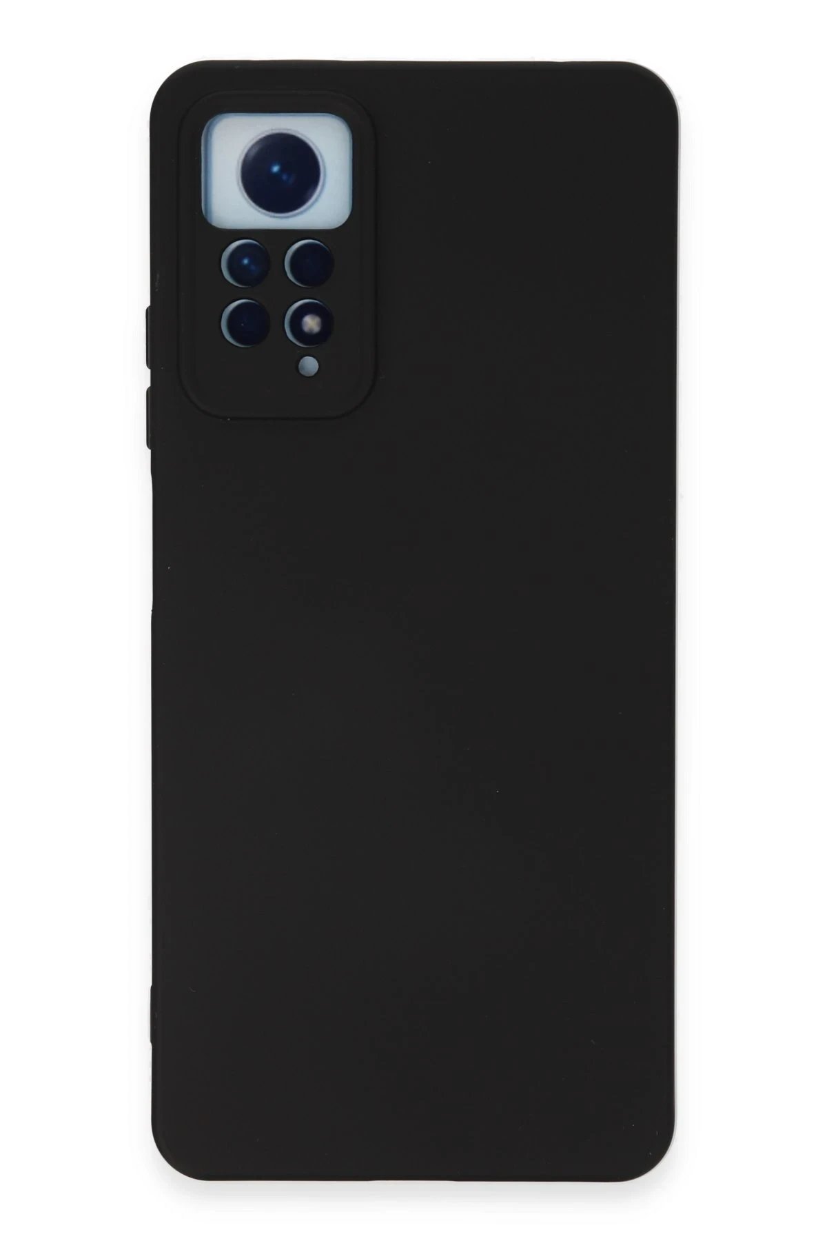 Xiaomi Redmi Note 12 Pro 4G Kılıf Nano içi Kadife Silikon - Siyah-(5796)