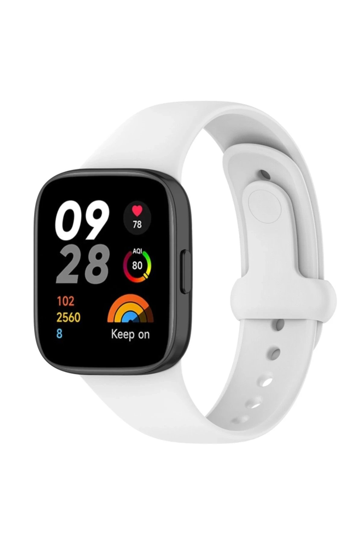 Xiaomi Redmi Watch 3 Origin Silikon Kordon - Beyaz-(5796)