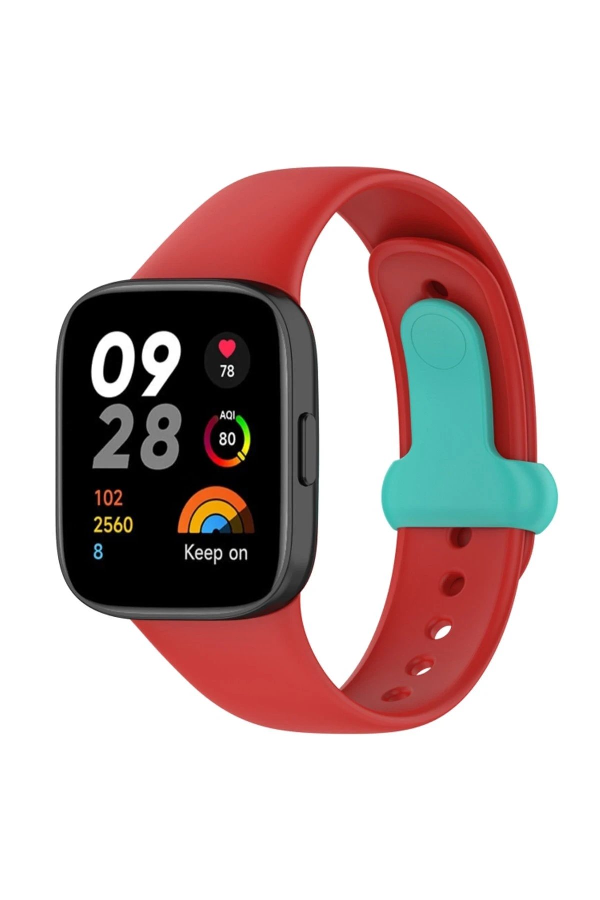 Xiaomi Redmi Watch 3 Origin Silikon Kordon - Kırmızı-(5796)