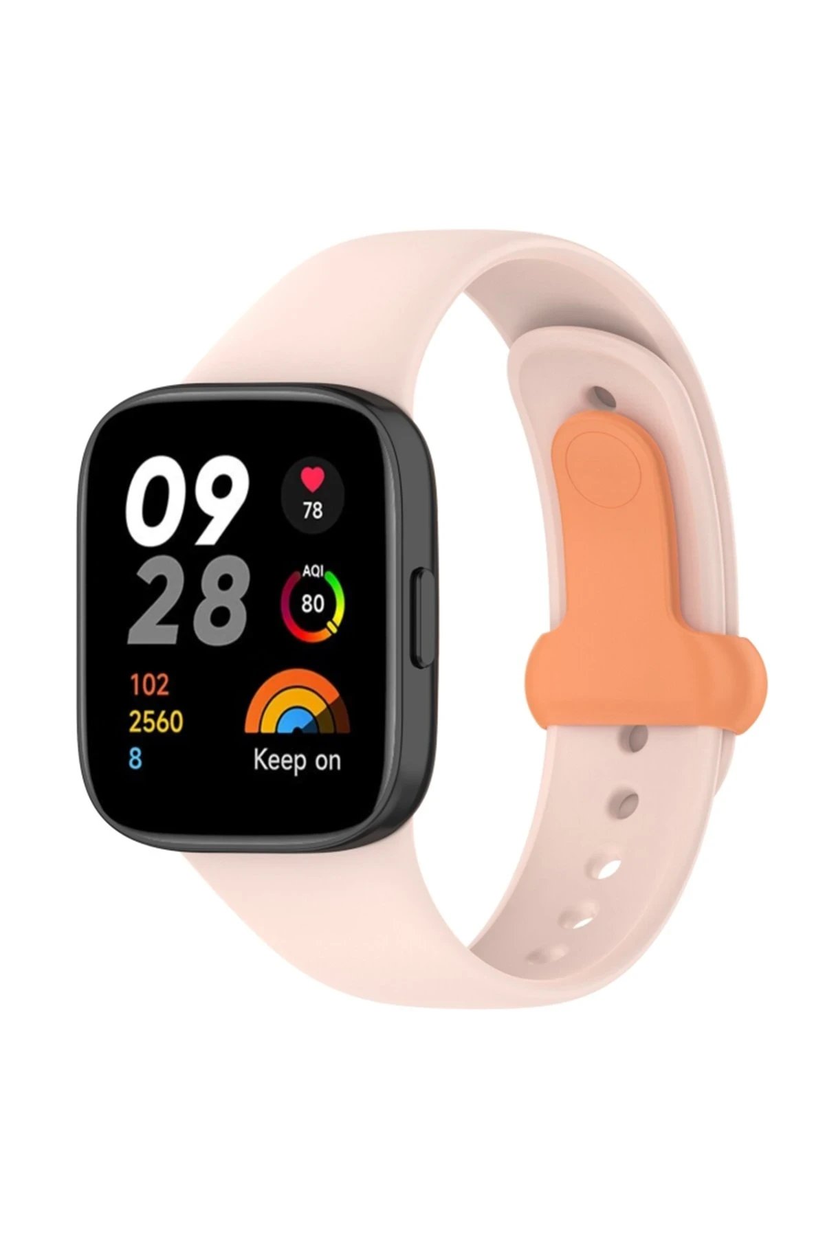 Xiaomi Redmi Watch 3 Origin Silikon Kordon - Pudra-(5796)