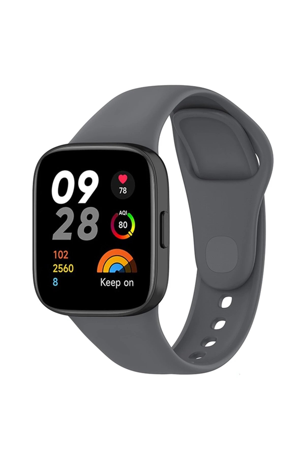 Xiaomi Redmi Watch 3 Klasik Kordon - Füme-(5796)