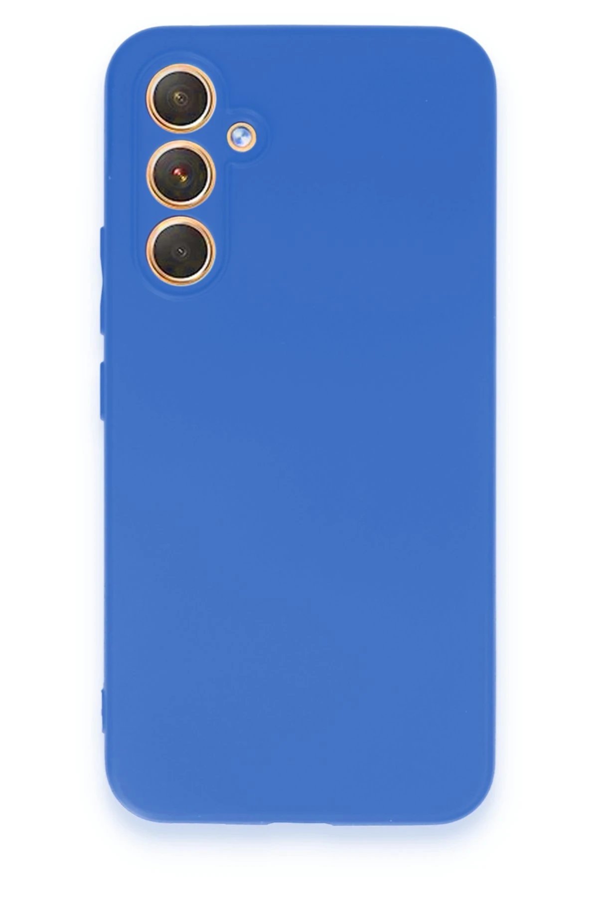 Samsung Galaxy A54 5G Kılıf First Silikon - Mavi-(5796)