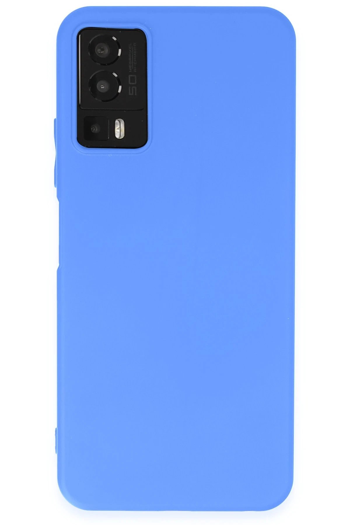 General Mobile GM 23 Kılıf First Silikon - Mavi-(5796)