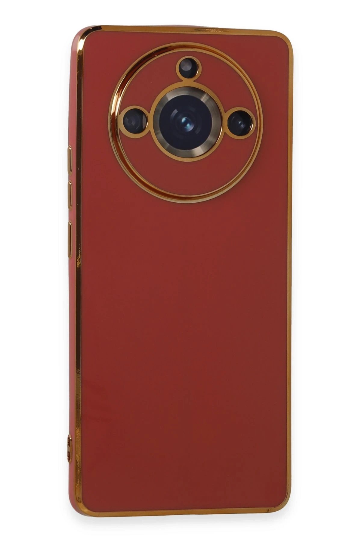 Realme 11 Pro Kılıf Volet Silikon - Kırmızı-(5796)