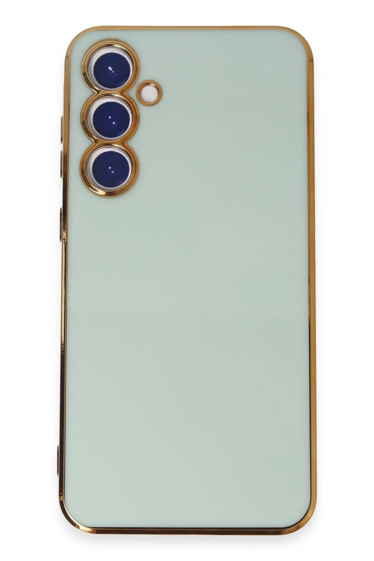 Samsung Galaxy S23 FE Kılıf Volet Silikon - Açık Yeşil-(5796)