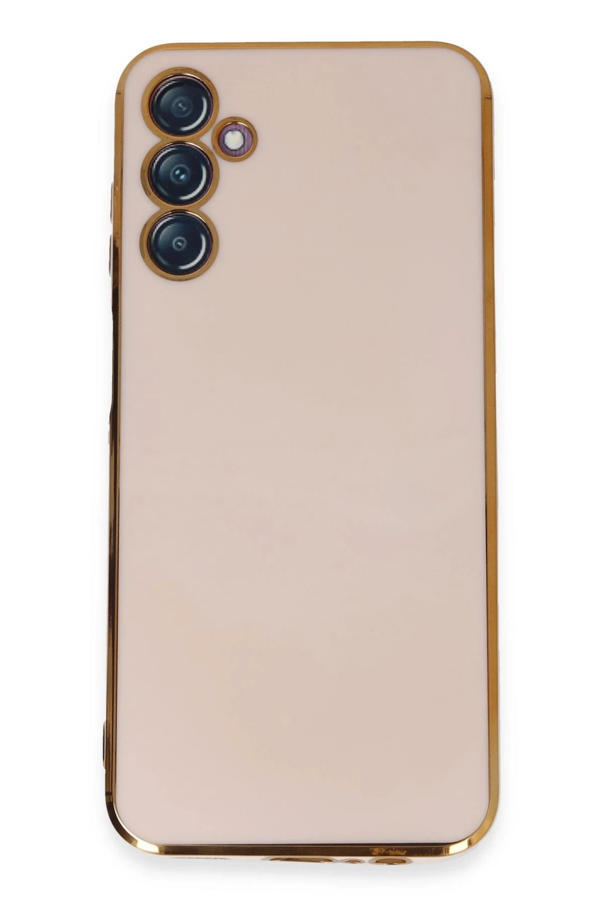 Samsung Galaxy M14 5G Kılıf Volet Silikon - Pembe-(5796)