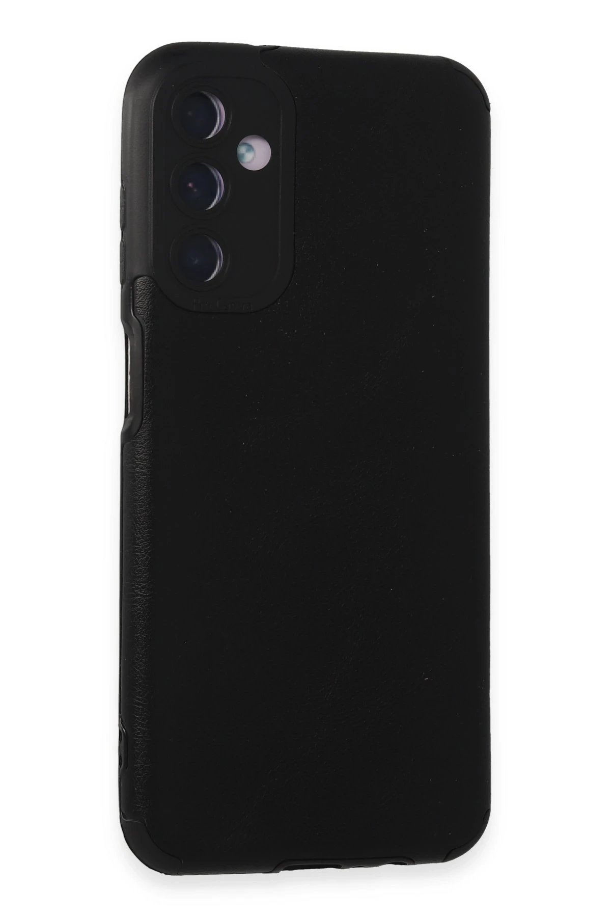Samsung Galaxy M14 5G Kılıf Loop Deri Silikon - Siyah-(5796)