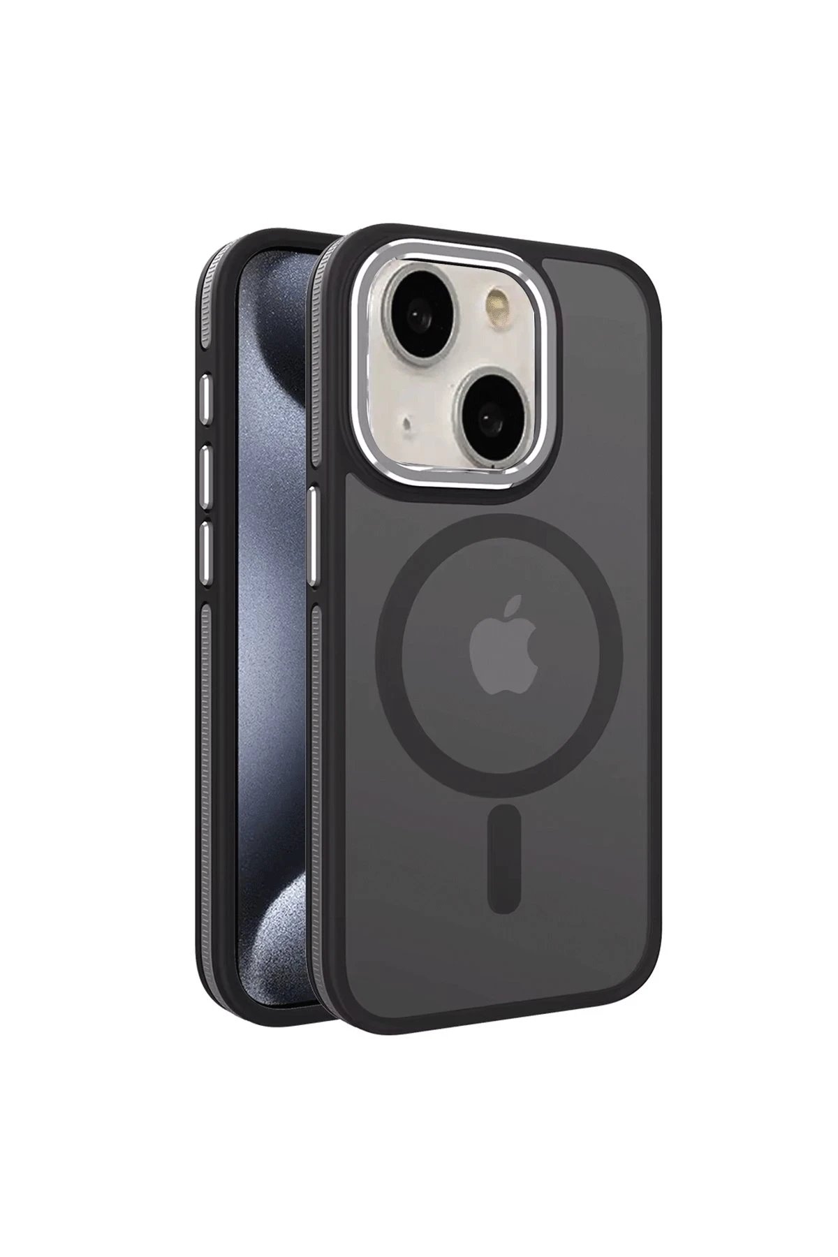 iPhone 14 Winner Magsafe Kapak - Siyah-(5796)