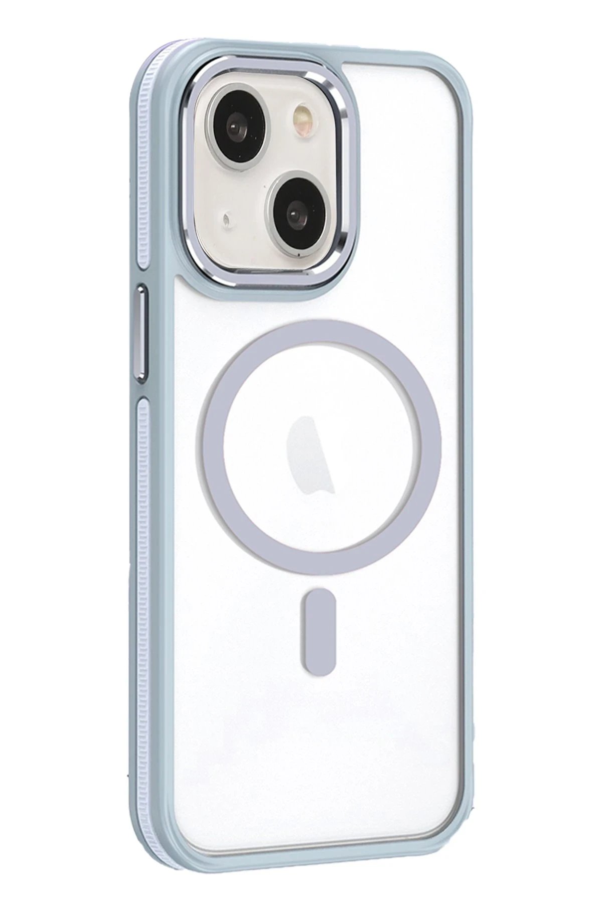 iPhone 15 Winner Magsafe Kapak - Gri-(5796)