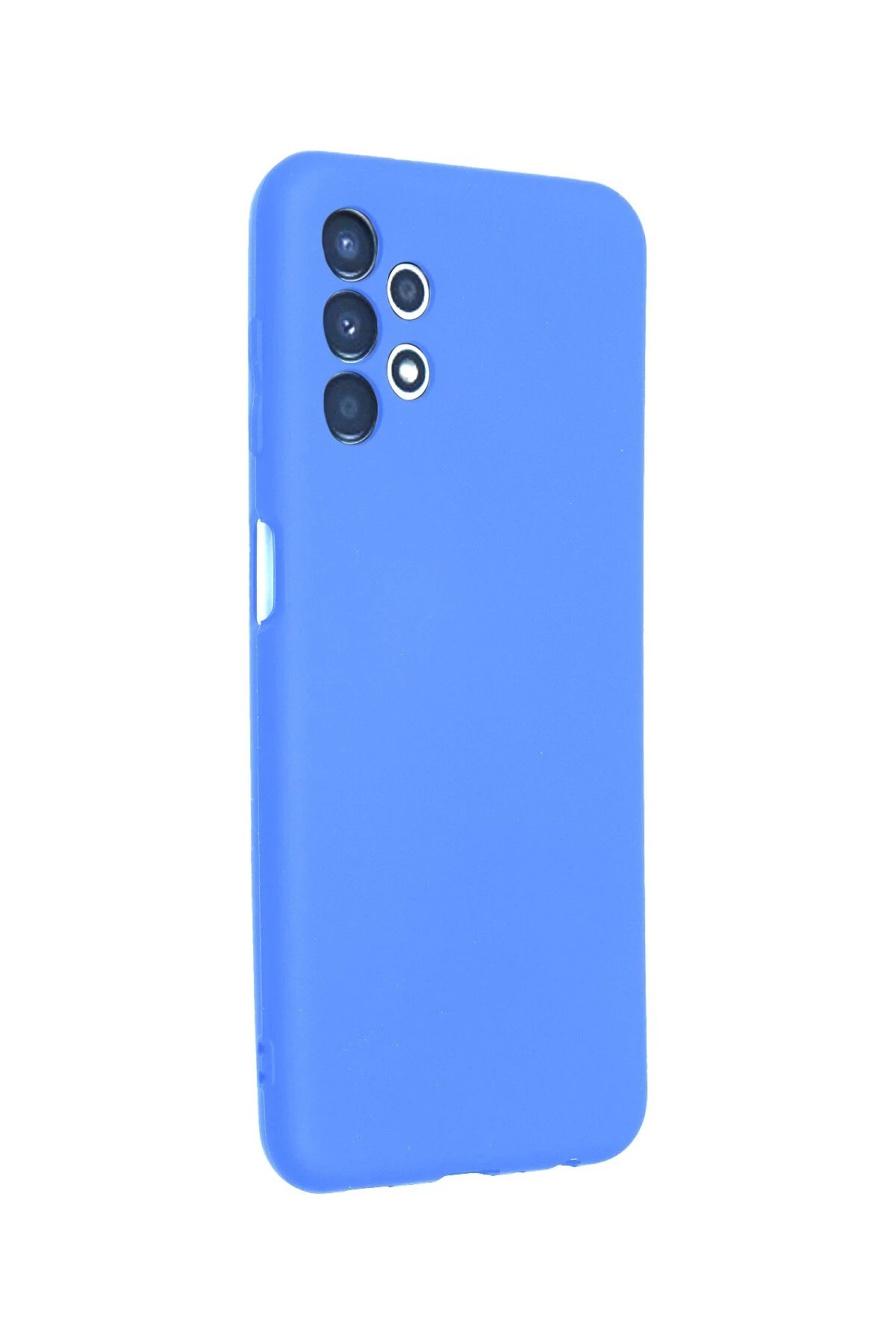 Samsung Galaxy A13 4G Kılıf First Silikon - Mavi-(5796)