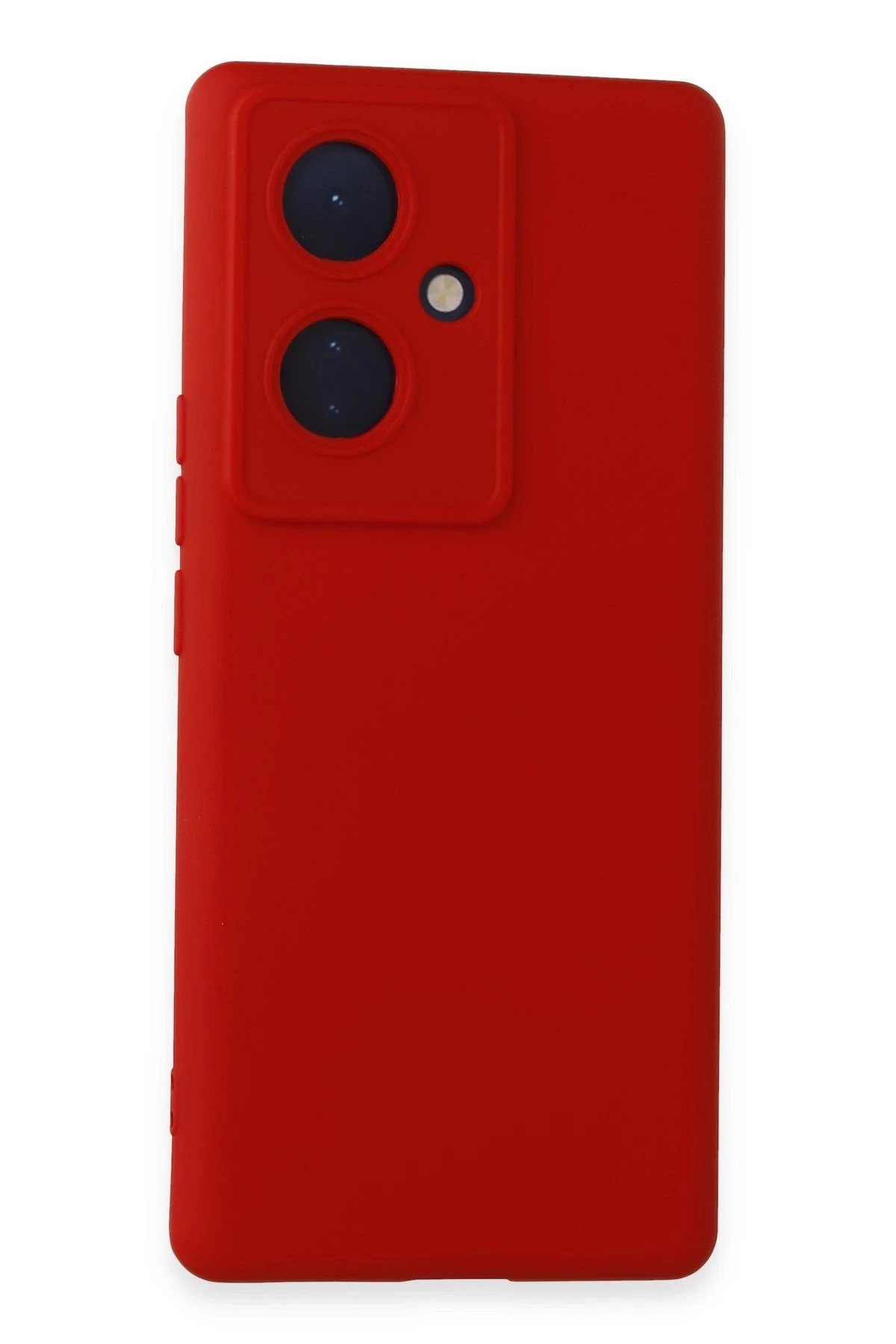 Vivo V29 Lite Kılıf Nano içi Kadife Silikon - Kırmızı-(5796)