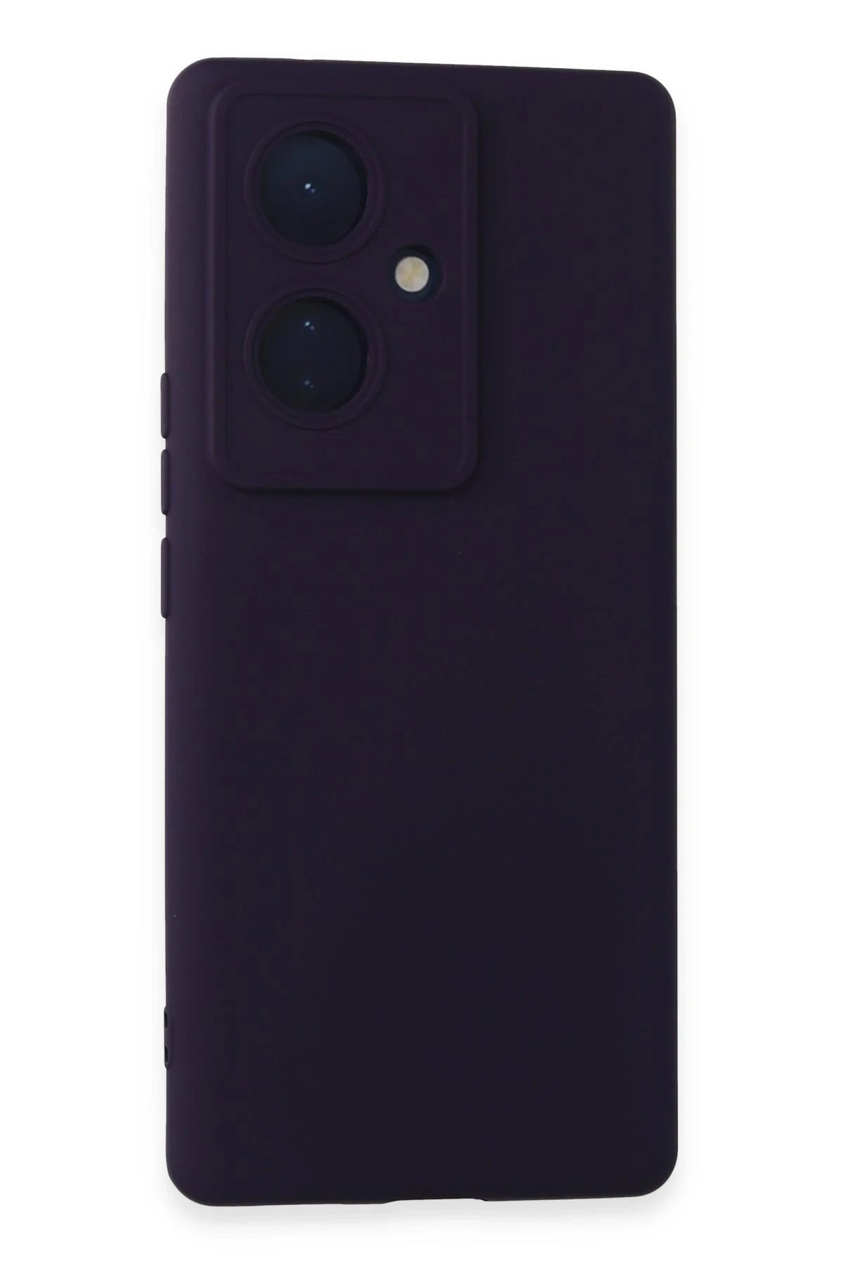 Vivo V29 Lite Kılıf Nano içi Kadife Silikon - Mor-(5796)