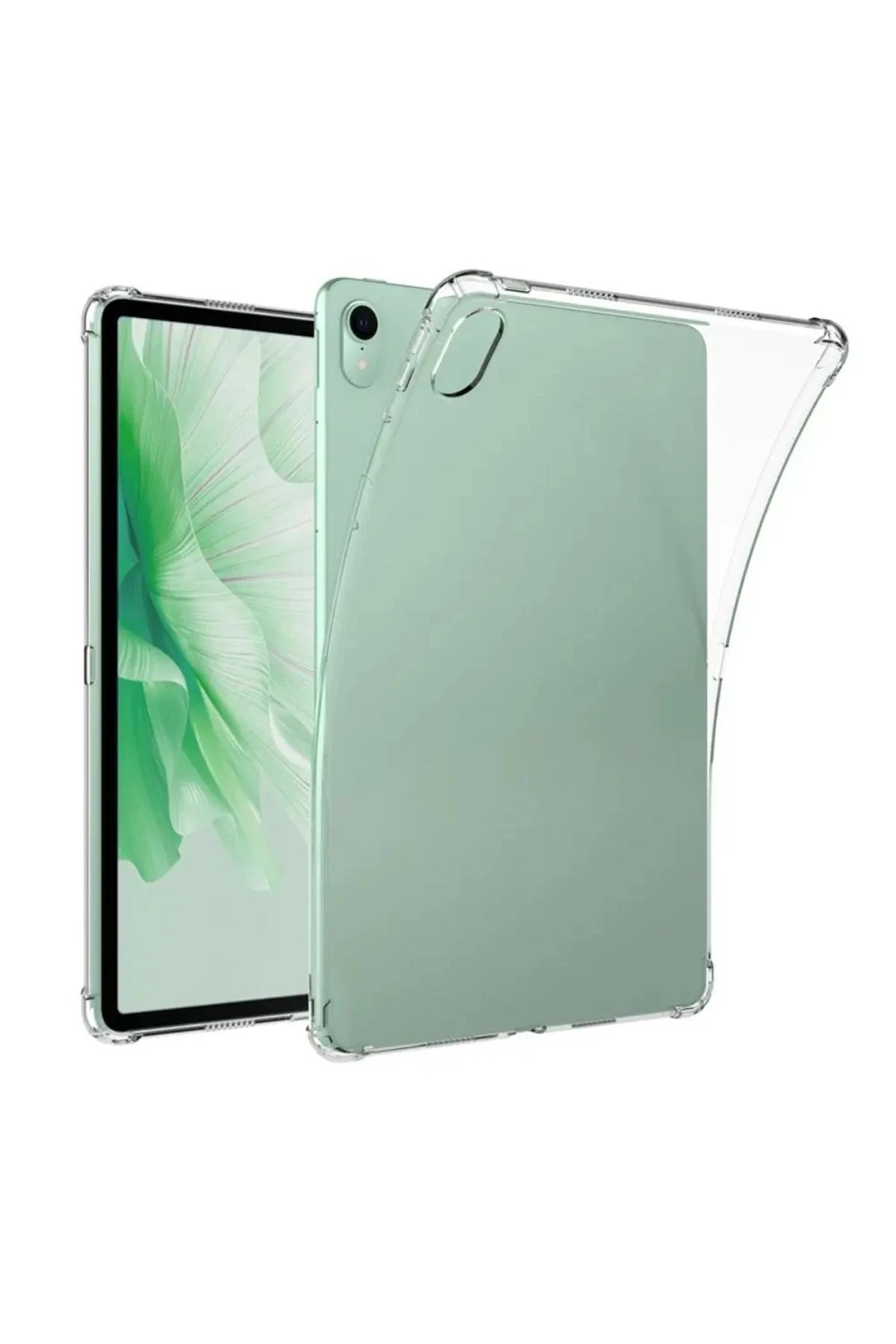 Huawei MatePad 11 (2023) Kılıf Anti Şeffaf Tablet Silikon - Şeffaf-(5796)