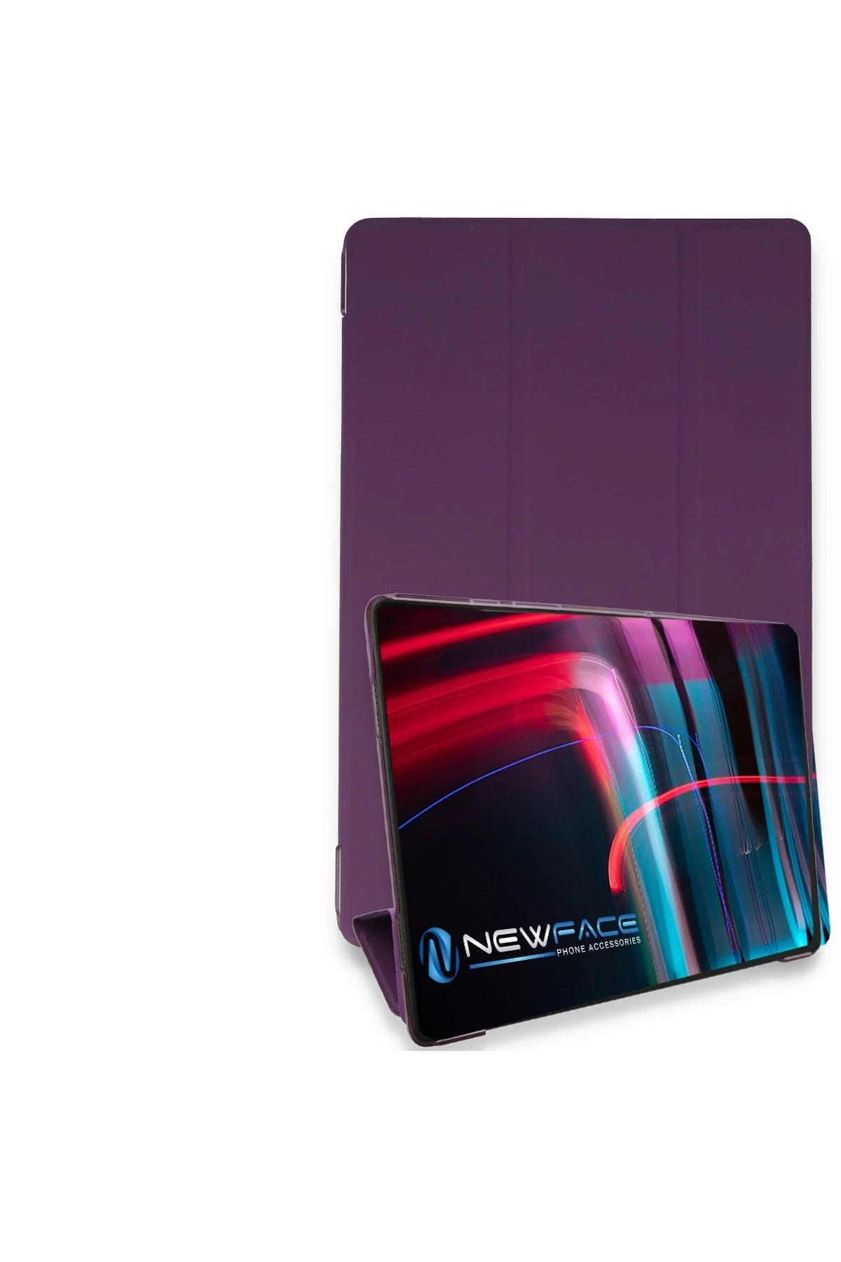 Huawei MatePad SE Kılıf Tablet Smart Kılıf - Mor-(5796)
