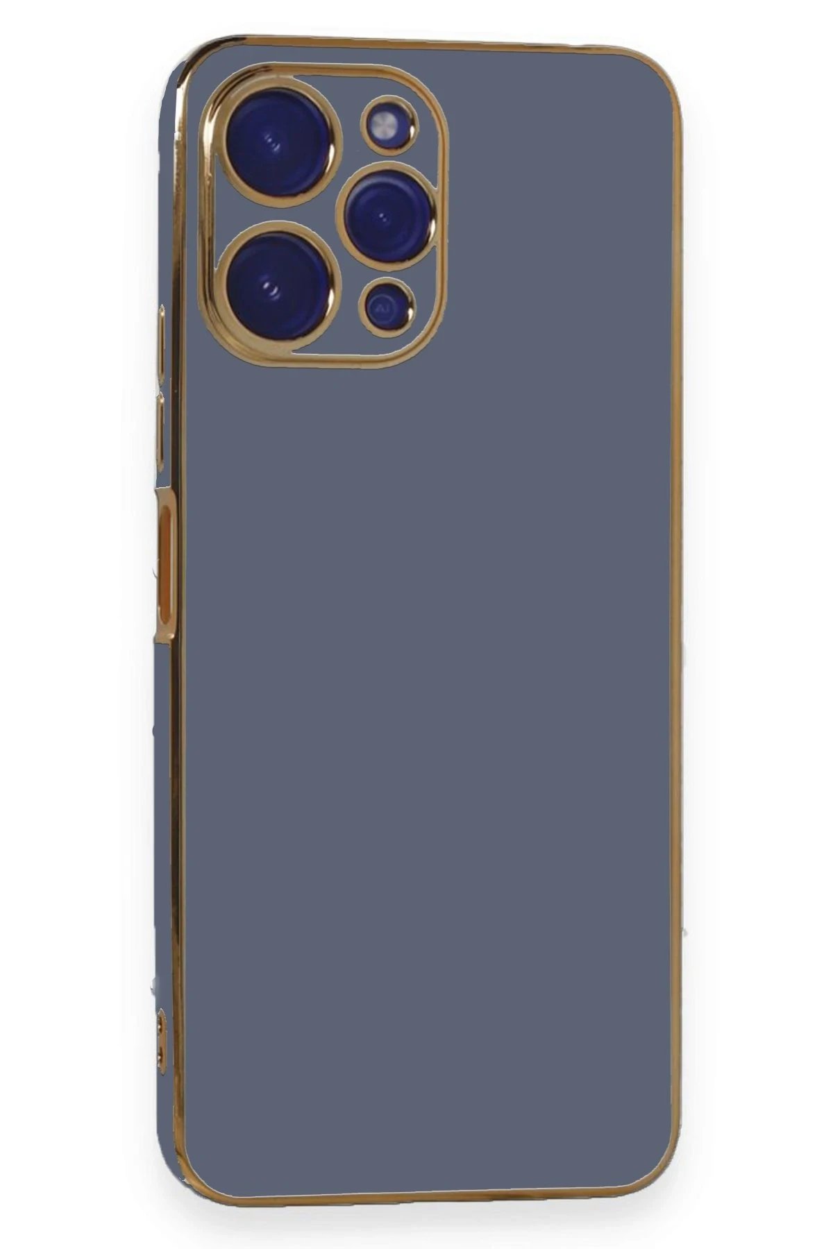 Xiaomi Poco M6 Pro 5G Kılıf Volet Silikon - Mavi-(5796)