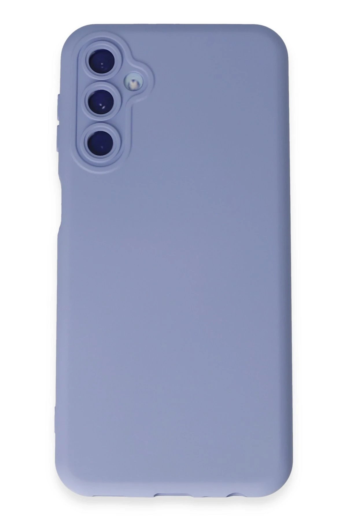 Samsung Galaxy M34 5G Kılıf Nano içi Kadife Silikon - Lila-(5796)