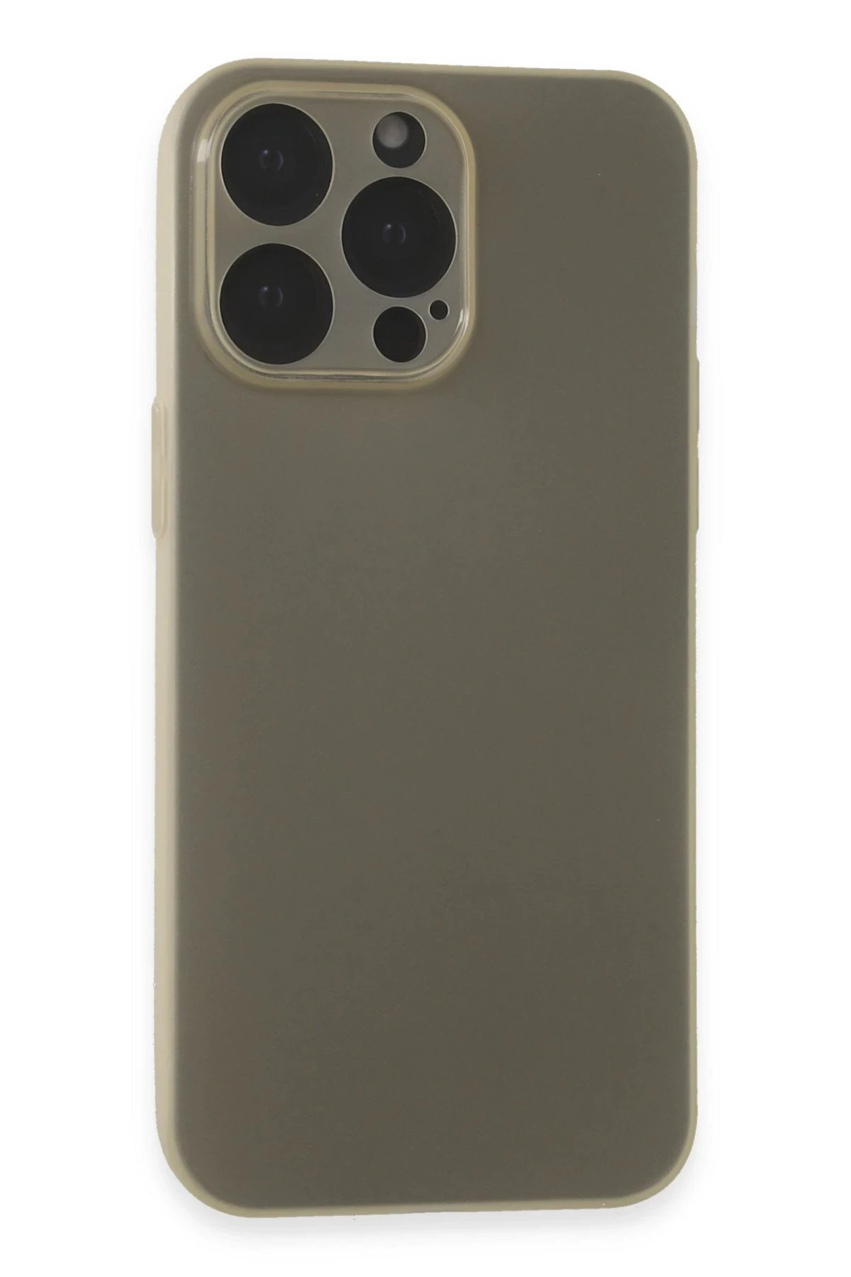 iPhone 15 Pro Max Kılıf Puma Silikon - Titan Gri-(5796)