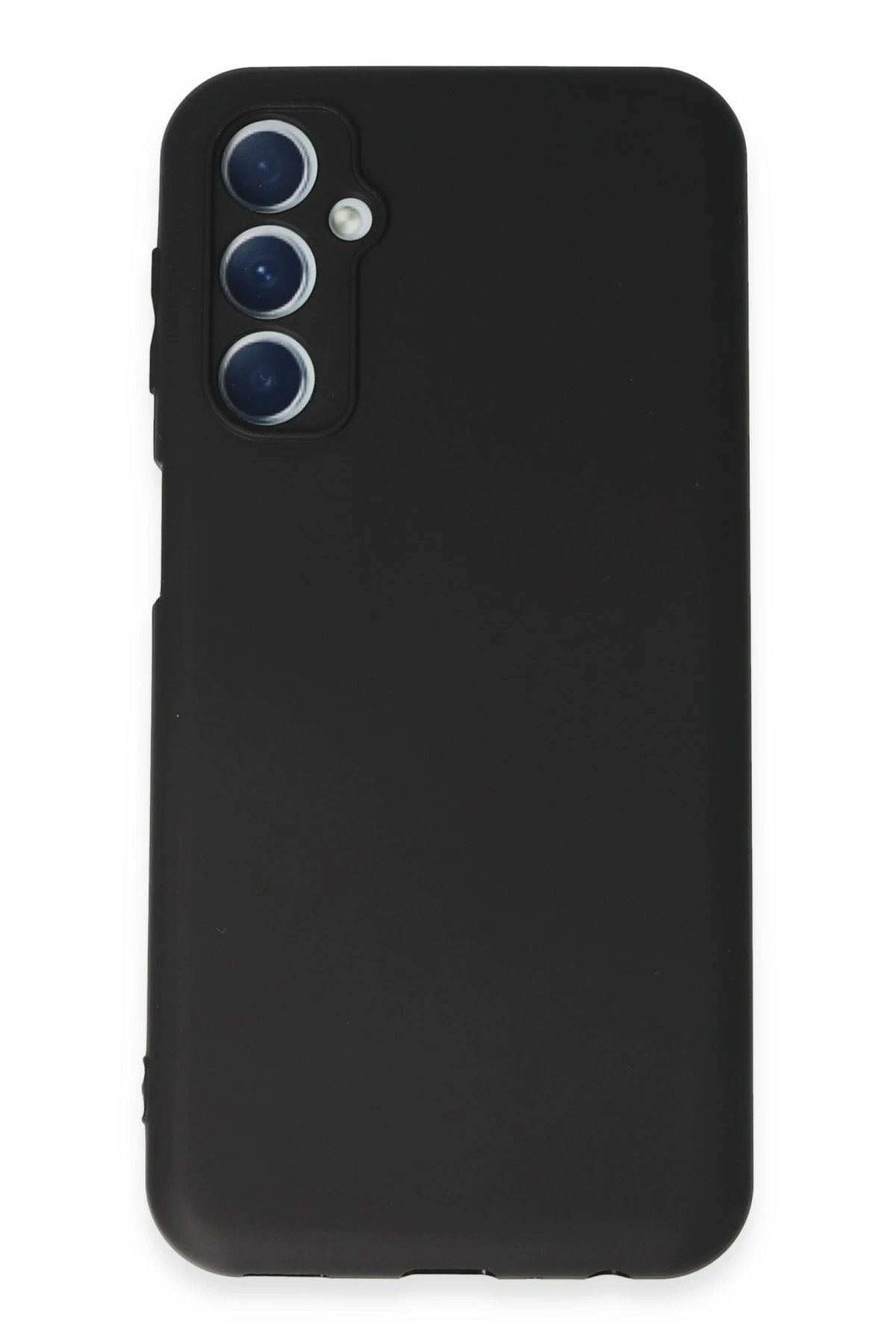 Samsung Galaxy M34 5G Kılıf First Silikon - Siyah-(5796)