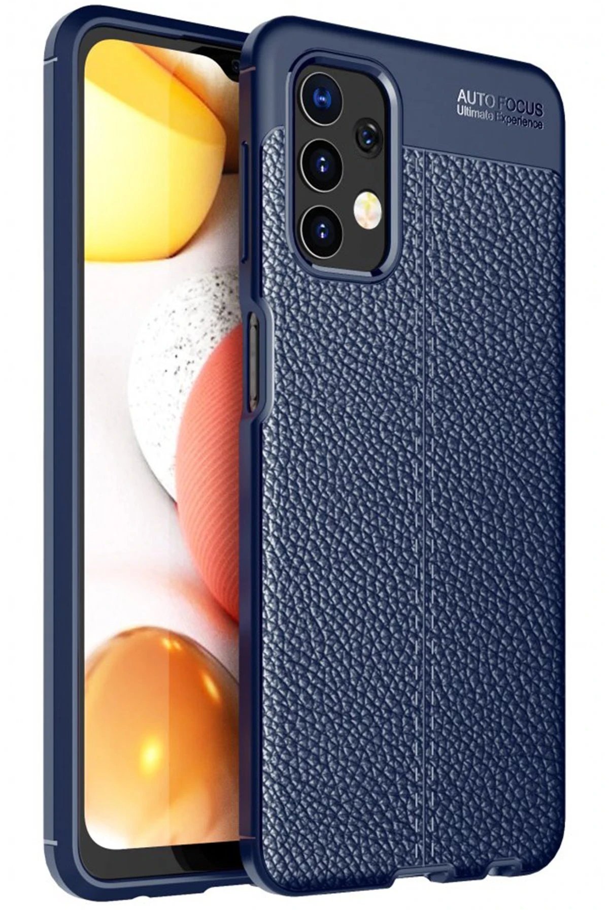 Samsung Galaxy A13 4G Kılıf Auto Focus Kapak - Lacivert-(5796)