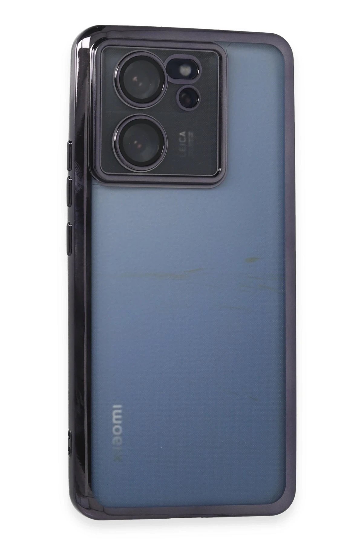 Xiaomi Mi 13T Kılıf Lensli Silikon - Mor-(5796)