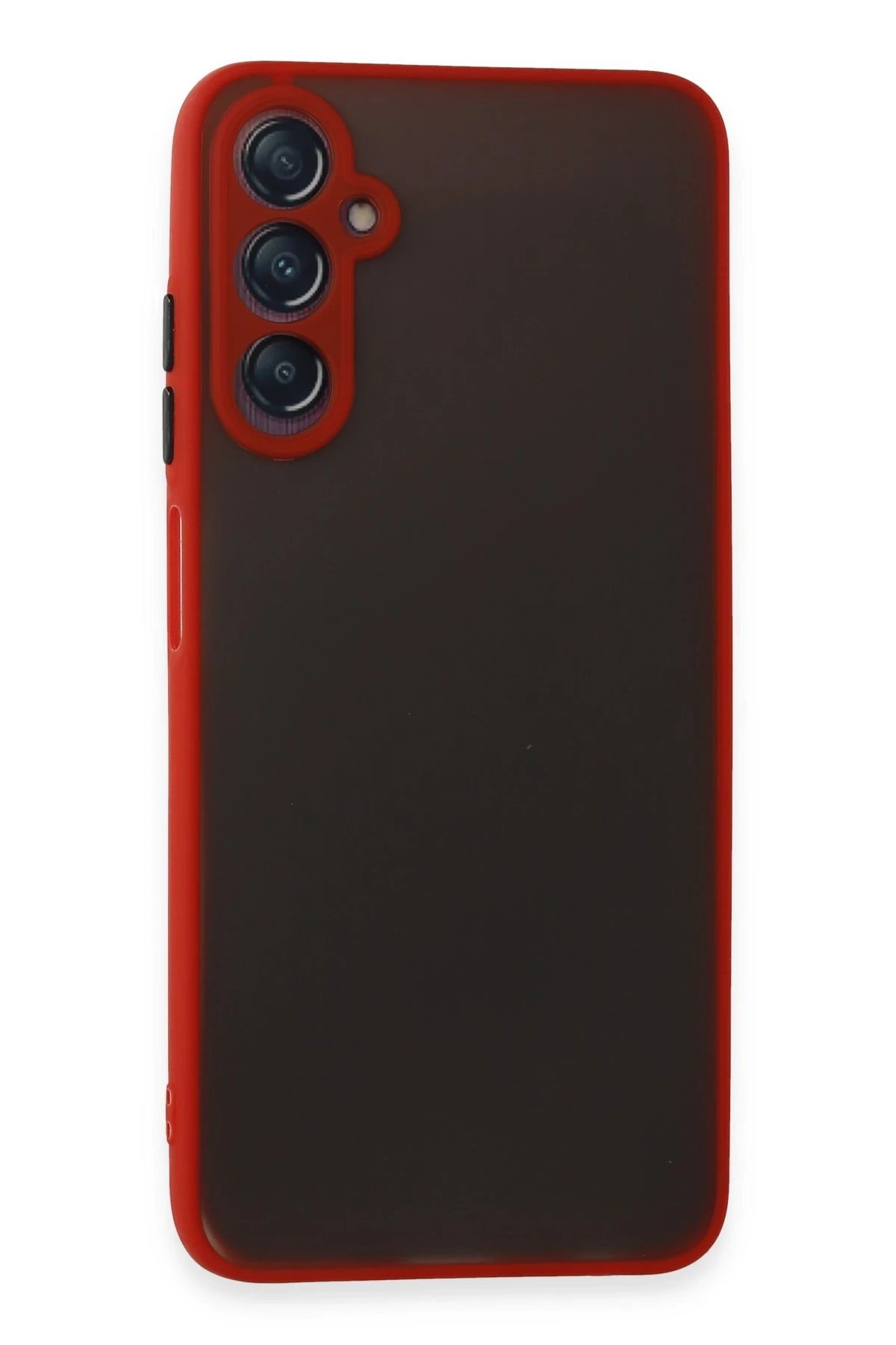 Samsung Galaxy A05S Kılıf Montreal Silikon Kapak - Kırmızı-(5796)