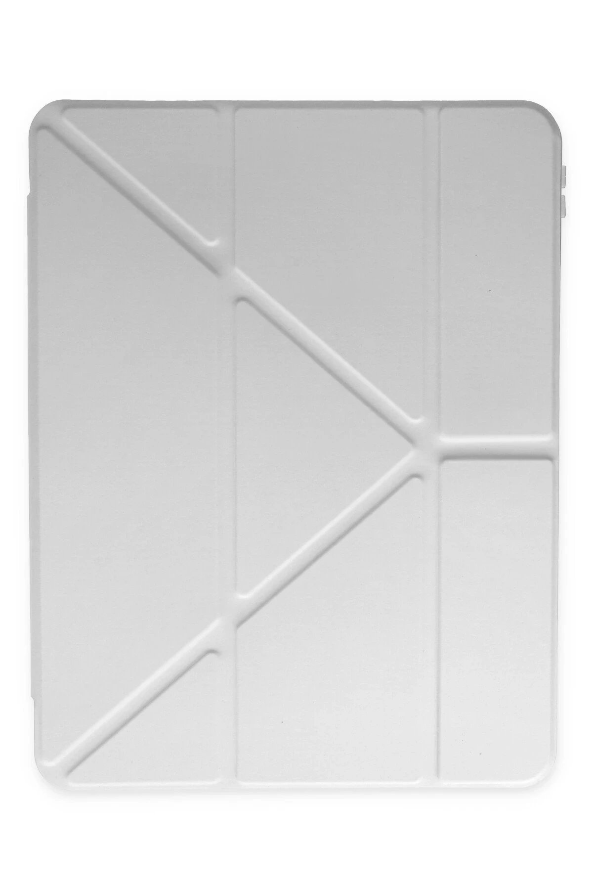 Xiaomi Redmi Pad SE Kılıf Kalemlikli Mars Tablet Kılıfı - Gri-(5796)
