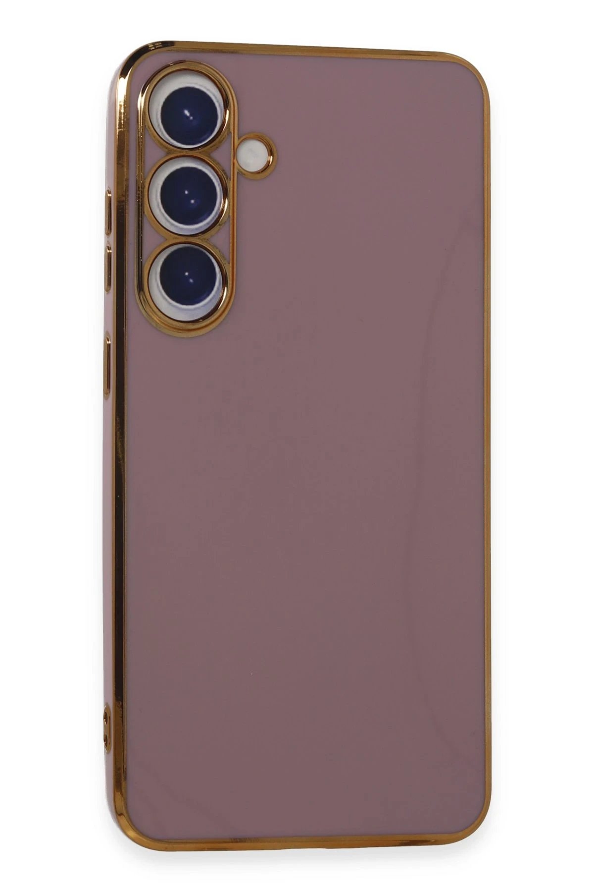 Samsung Galaxy S24 Plus Kılıf Volet Silikon - Mor-(5796)