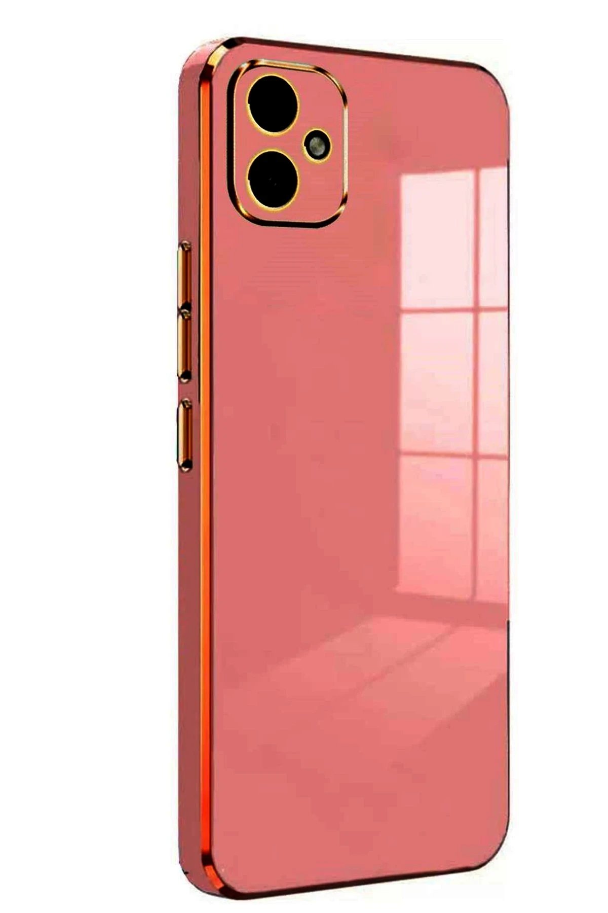Samsung Galaxy A05 Kılıf Volet Silikon - Kırmızı-(5796)