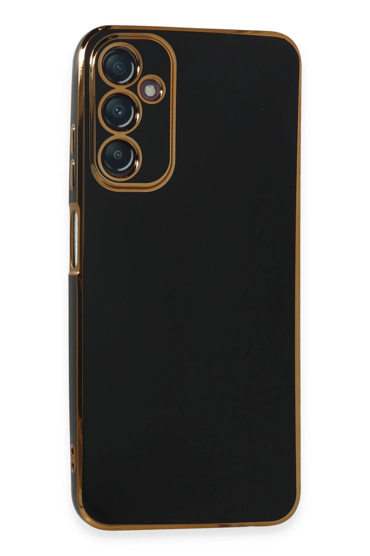 Samsung Galaxy A05S Kılıf Volet Silikon - Siyah-(5796)