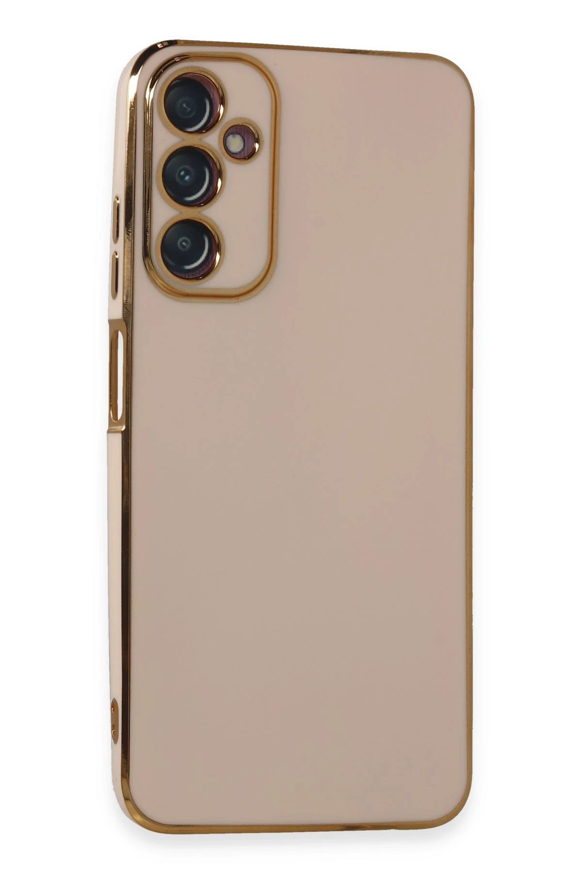 Samsung Galaxy A05S Kılıf Volet Silikon - Pembe-(5796)