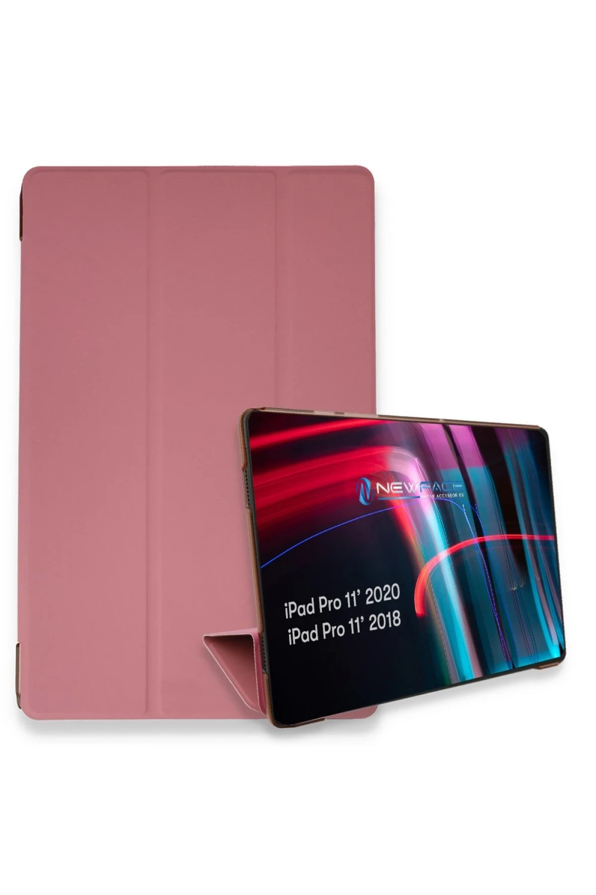 Huawei Honor Pad 8 12 Kılıf Tablet Smart Kılıf - Pembe-(5796)