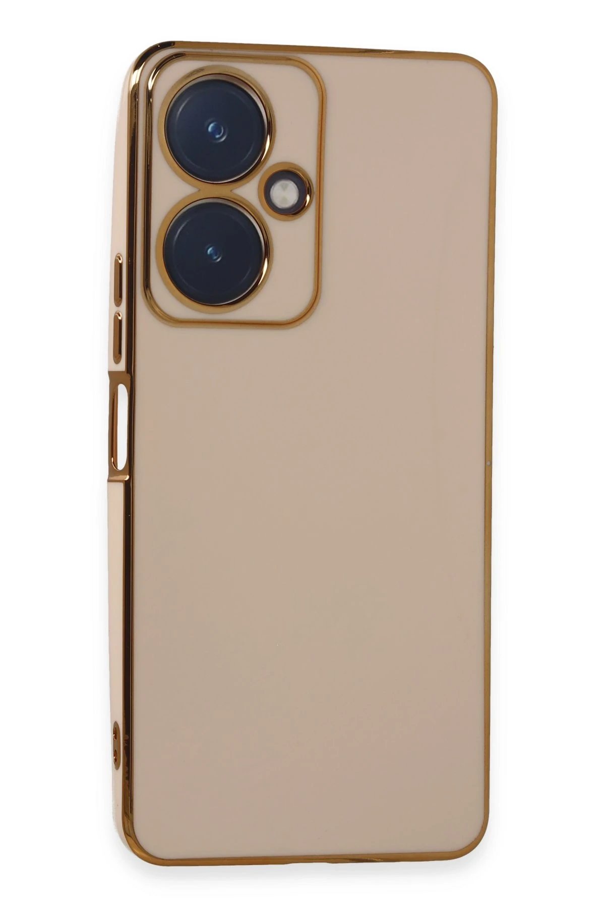 Vivo Y27 Kılıf Volet Silikon - Pembe-(5796)