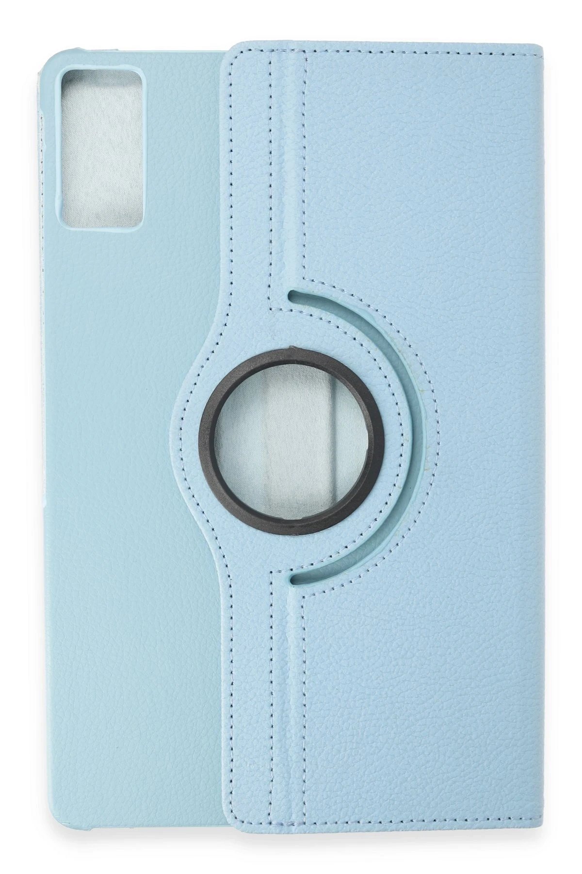 Xiaomi Redmi Pad SE Kılıf 360 Tablet Deri Kılıf - Turkuaz-(5796)