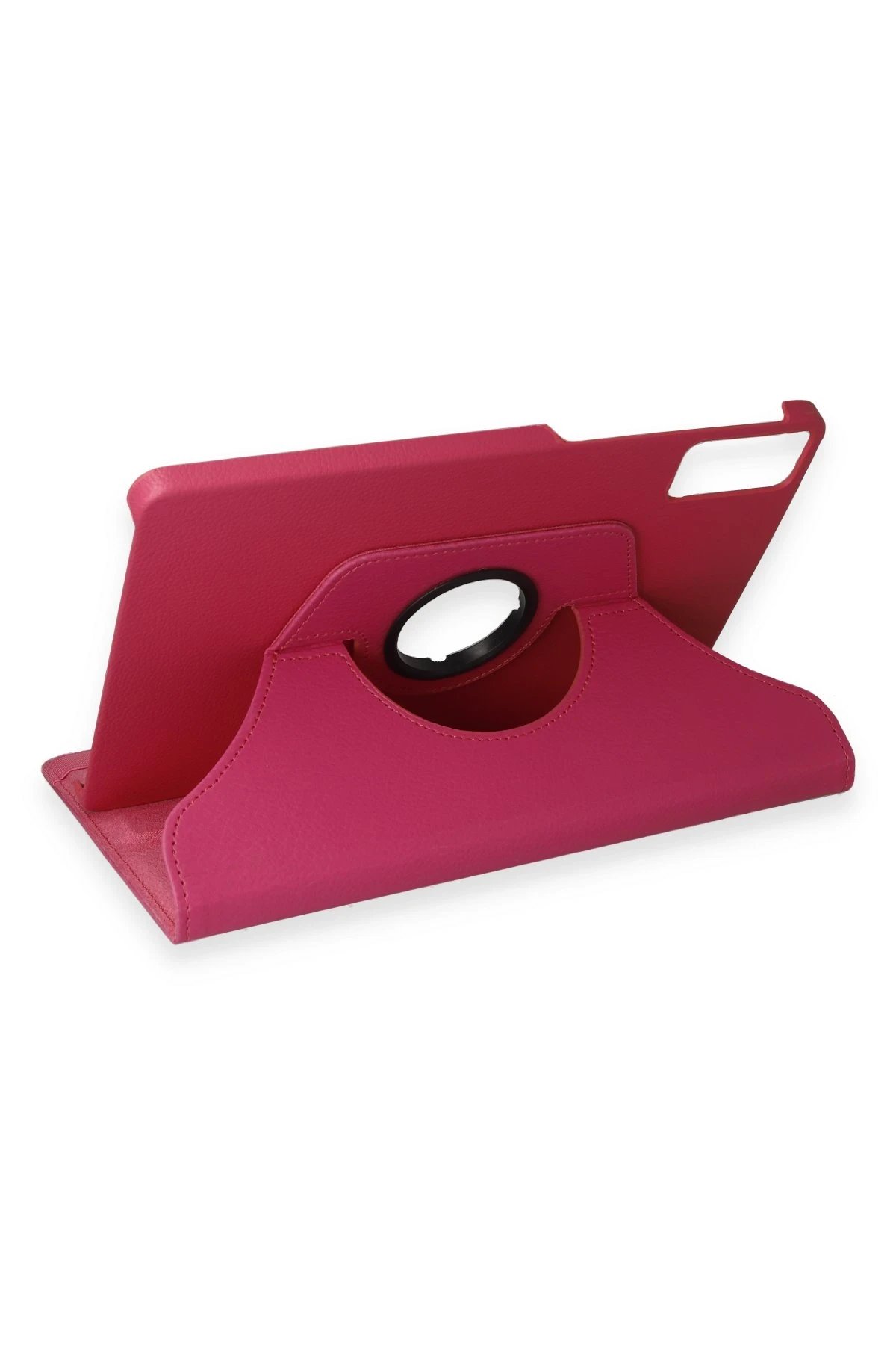 Xiaomi Redmi Pad SE Kılıf 360 Tablet Deri Kılıf - Pembe-(5796)
