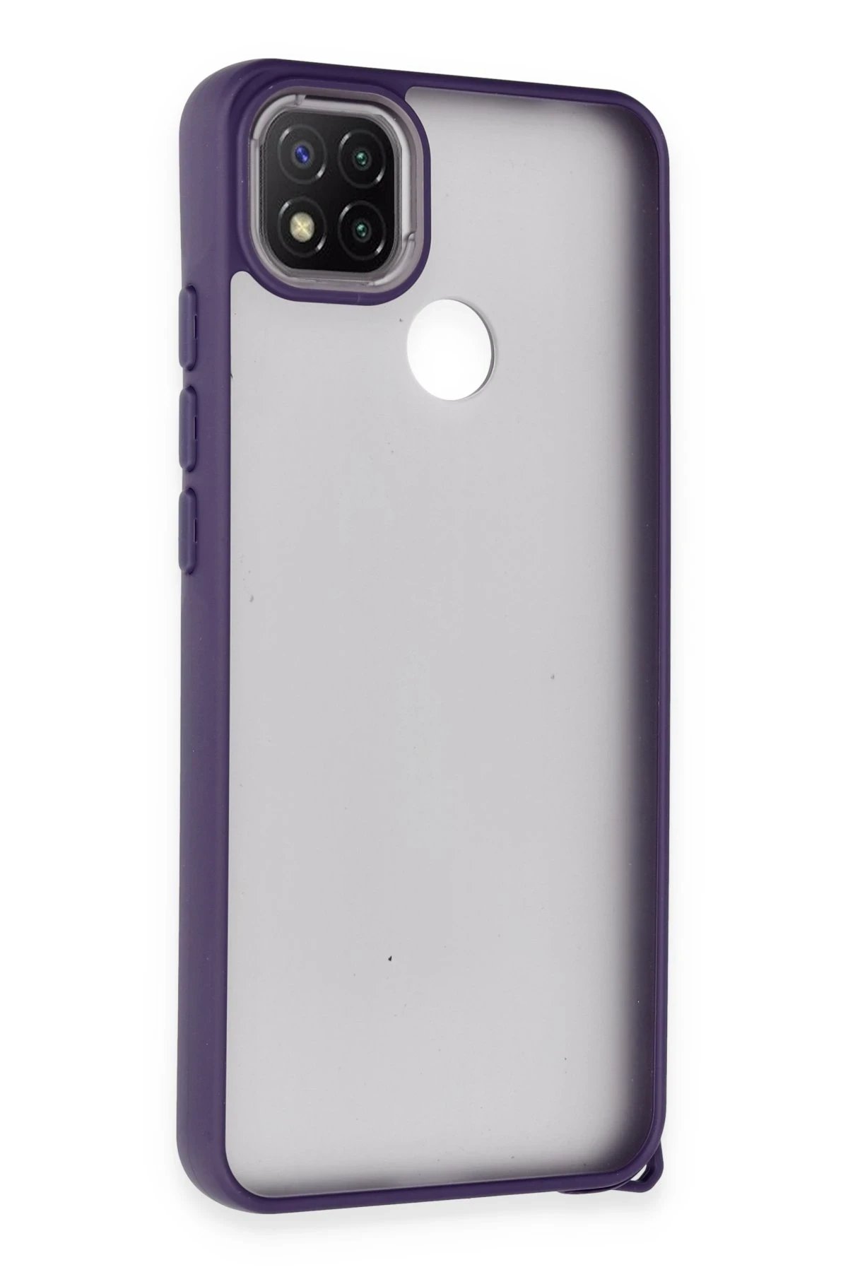 Xiaomi Redmi 9C Kılıf Elegant Kapak - Derin Mor-(5796)