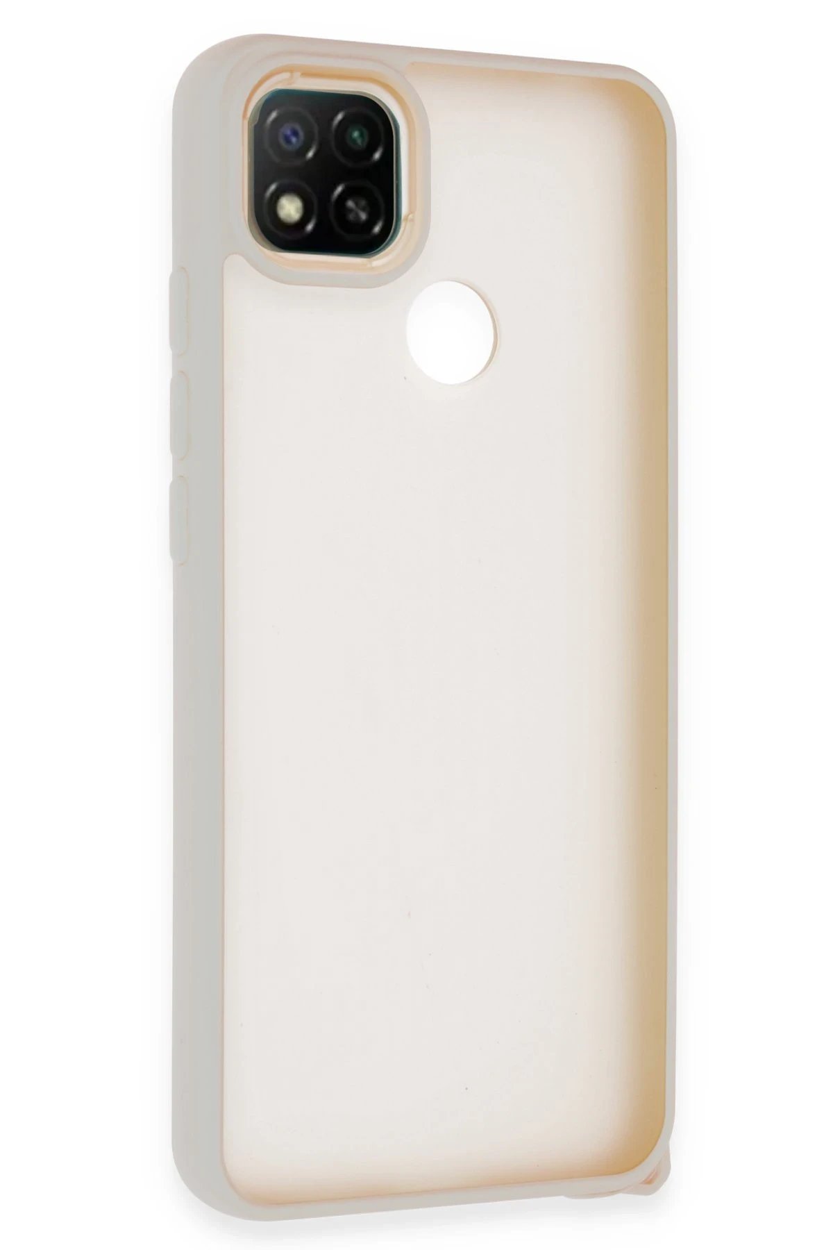 Xiaomi Redmi 9C Kılıf Elegant Kapak - Pudra-(5796)