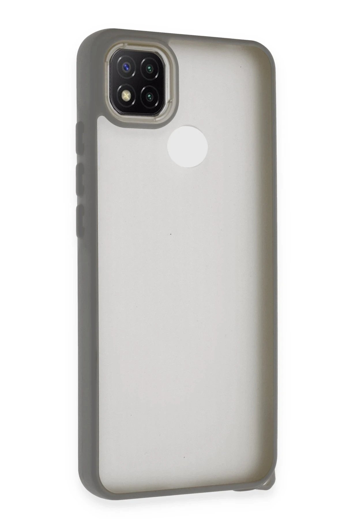 Xiaomi Redmi 9C Kılıf Elegant Kapak - Titan Gri-(5796)