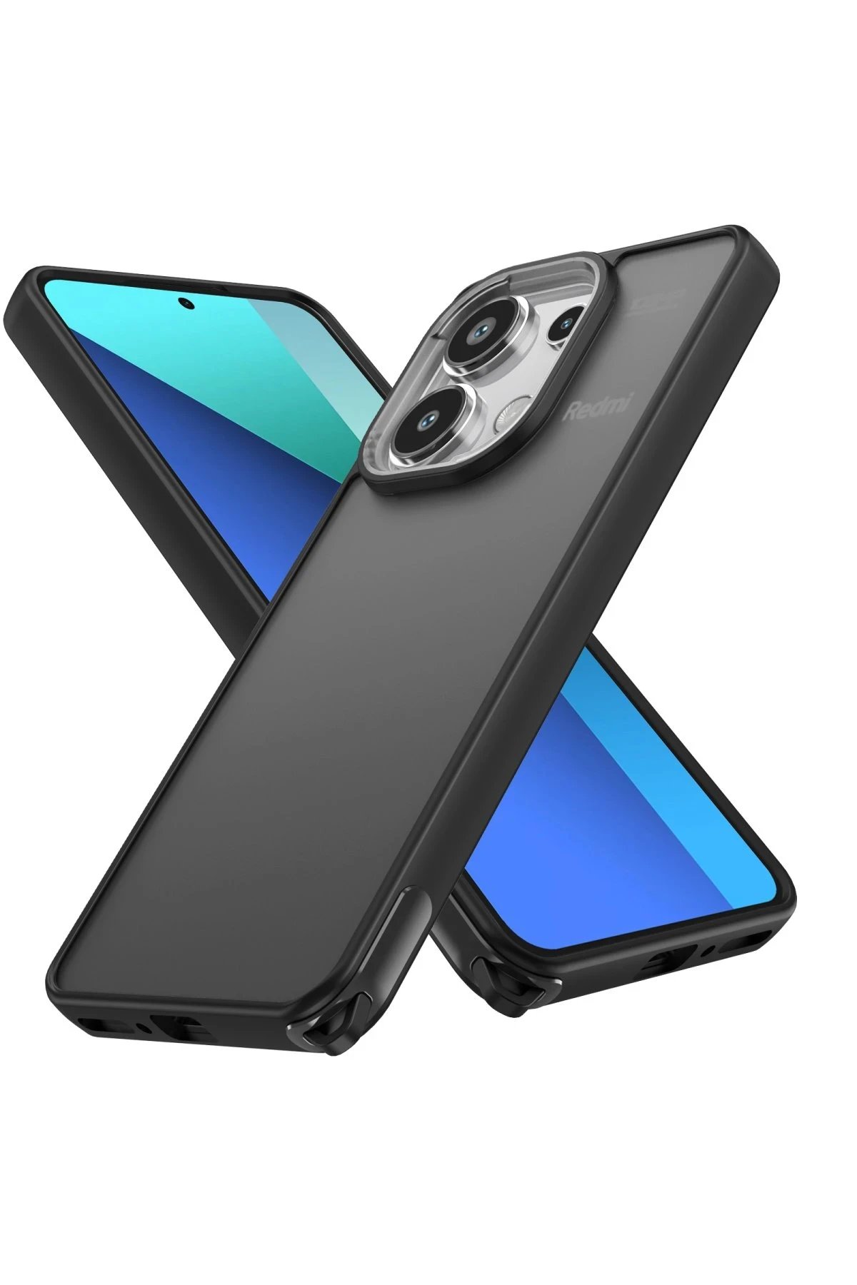 Xiaomi Redmi Note 13 Pro 4G Kılıf Elegant Kapak - Siyah-(5796)