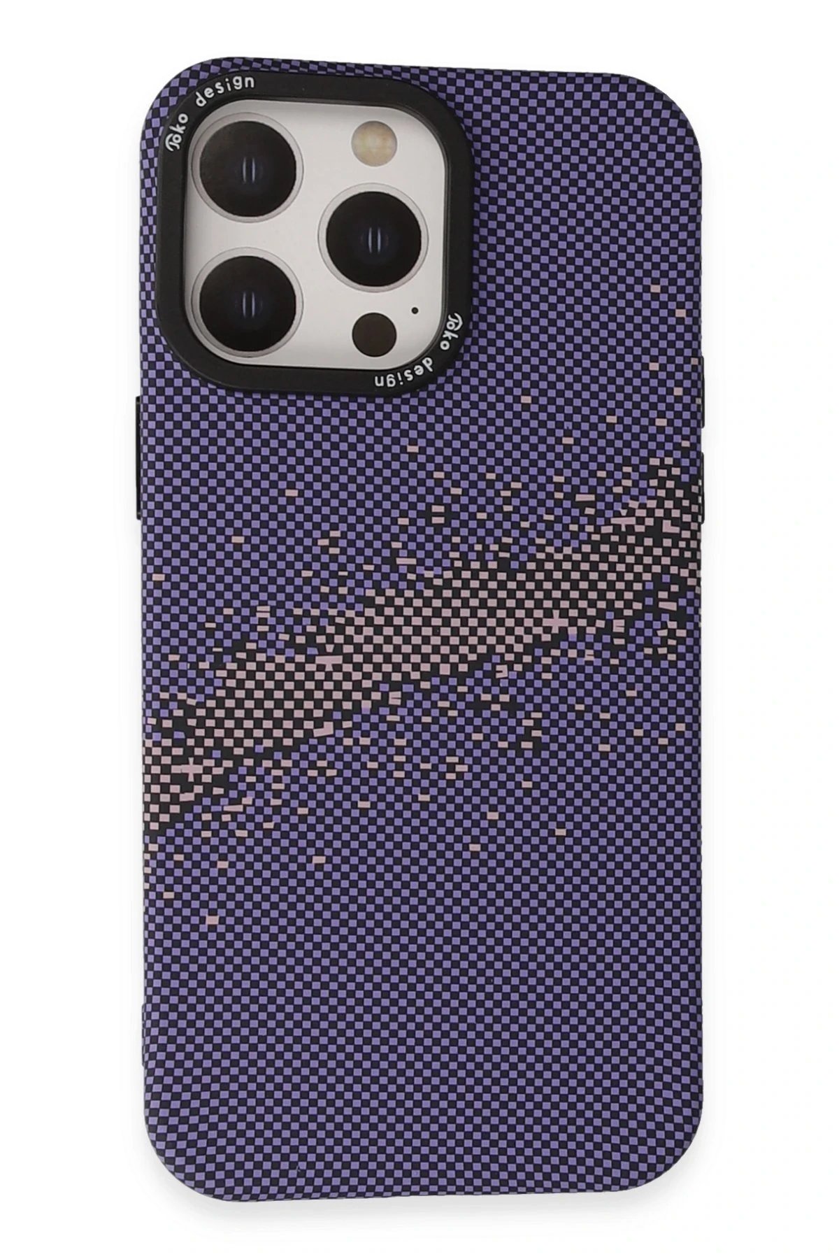 iPhone 15 Pro Basel Kapak - Derin Mor-(5796)