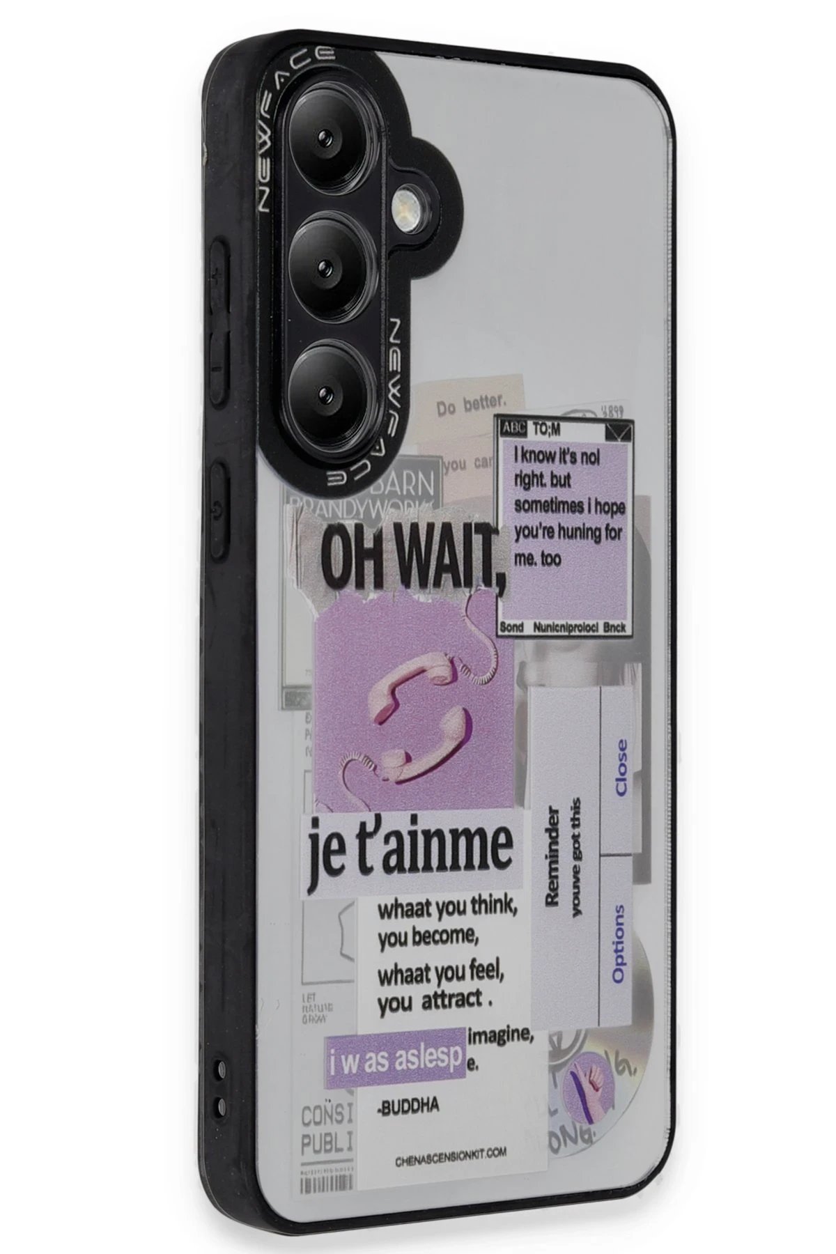 Samsung Galaxy S23 FE Kılıf Mirror Desenli Kapak - Mirror - 4-(5796)