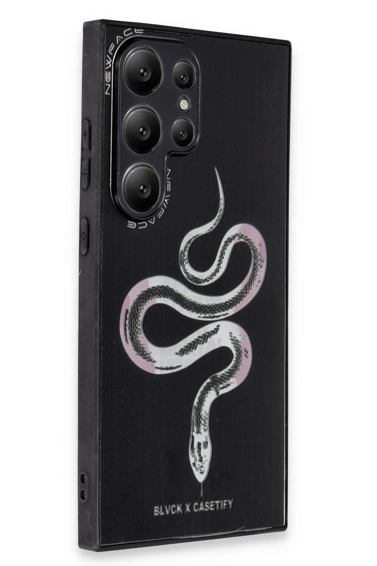 Samsung Galaxy S23 Ultra Kılıf Mirror Desenli Kapak - Mirror - 13-(5796)