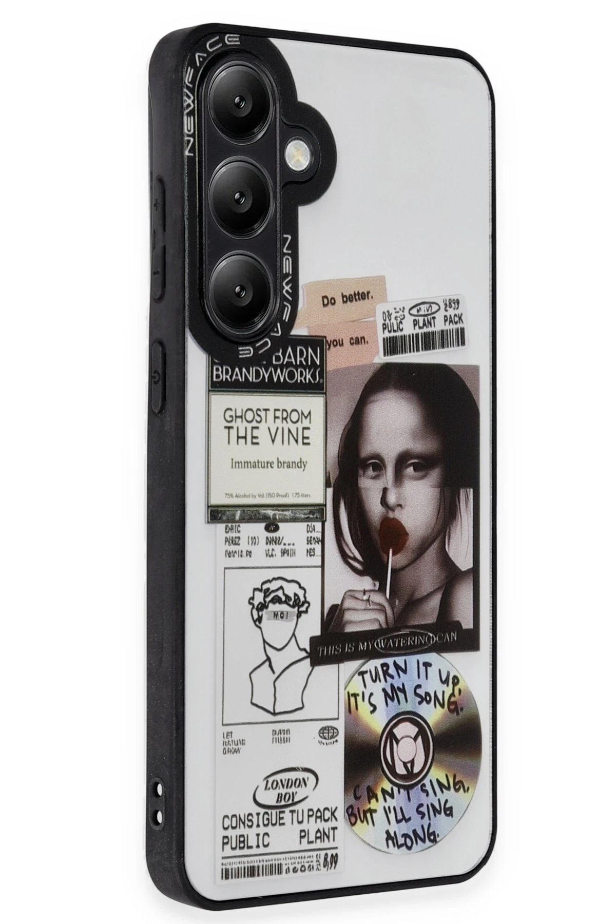 Samsung Galaxy A05S Kılıf Mirror Desenli Kapak - Mirror - 2-(5796)