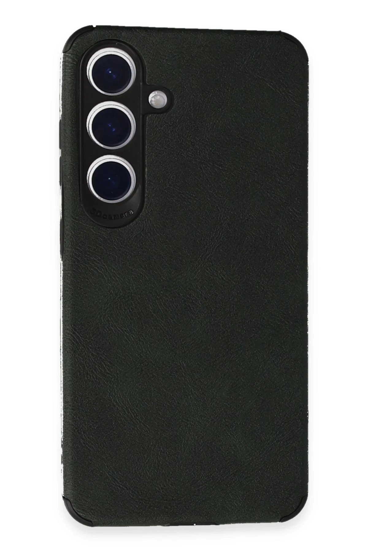 Samsung Galaxy S24 Kılıf Loop Deri Silikon - Yeşil-(5796)