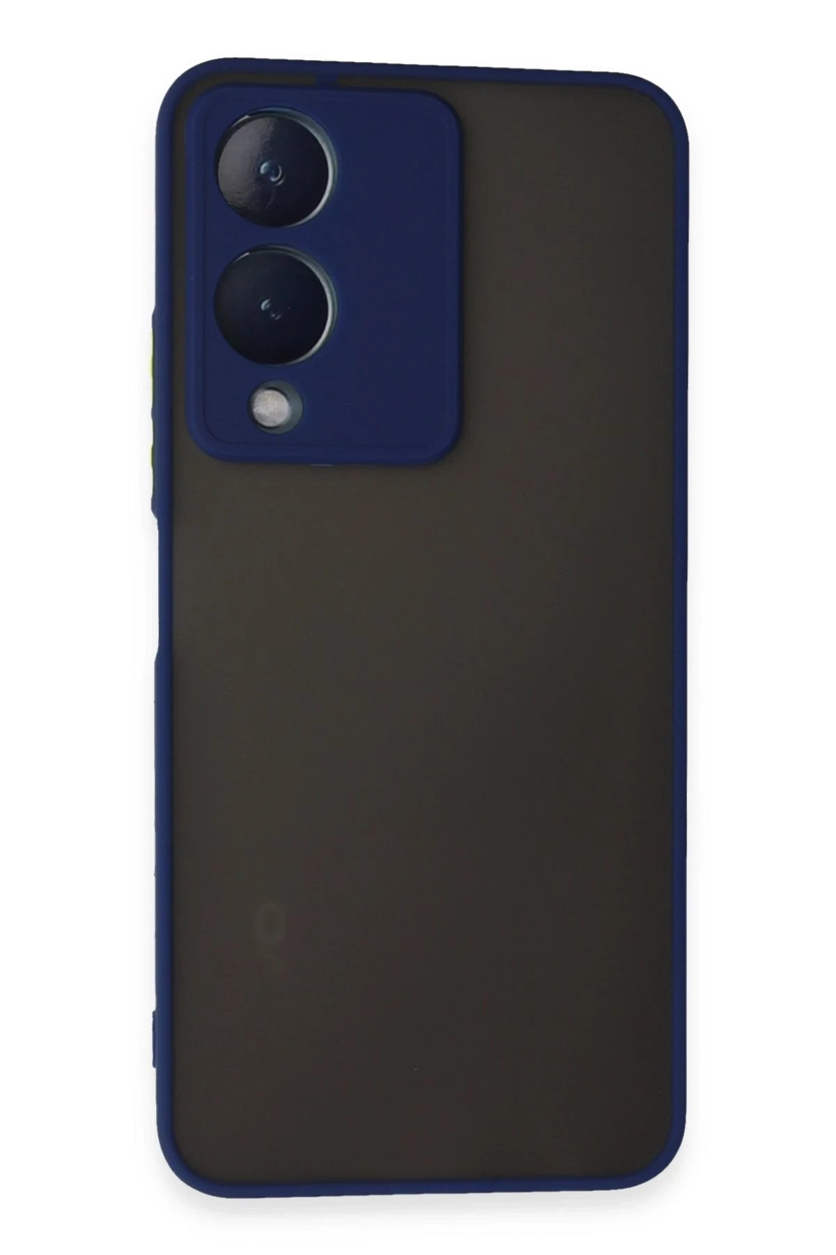 Vivo Y17S Kılıf Montreal Silikon Kapak - Lacivert-(5796)